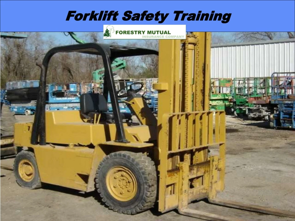 PPT - Forklift Safety Training PowerPoint Presentation, Free Download ...