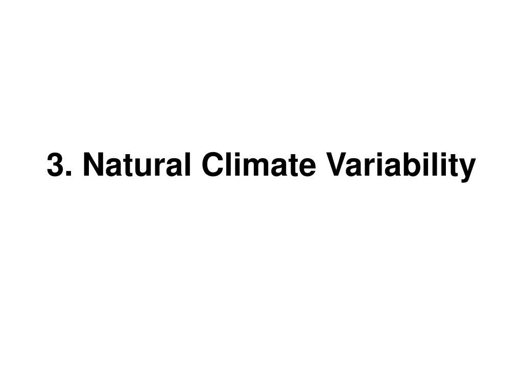 3 natural climate variability n.
