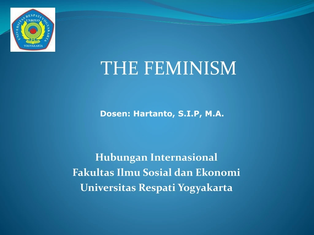 Ppt The Feminism Powerpoint Presentation Free Download Id9179546 