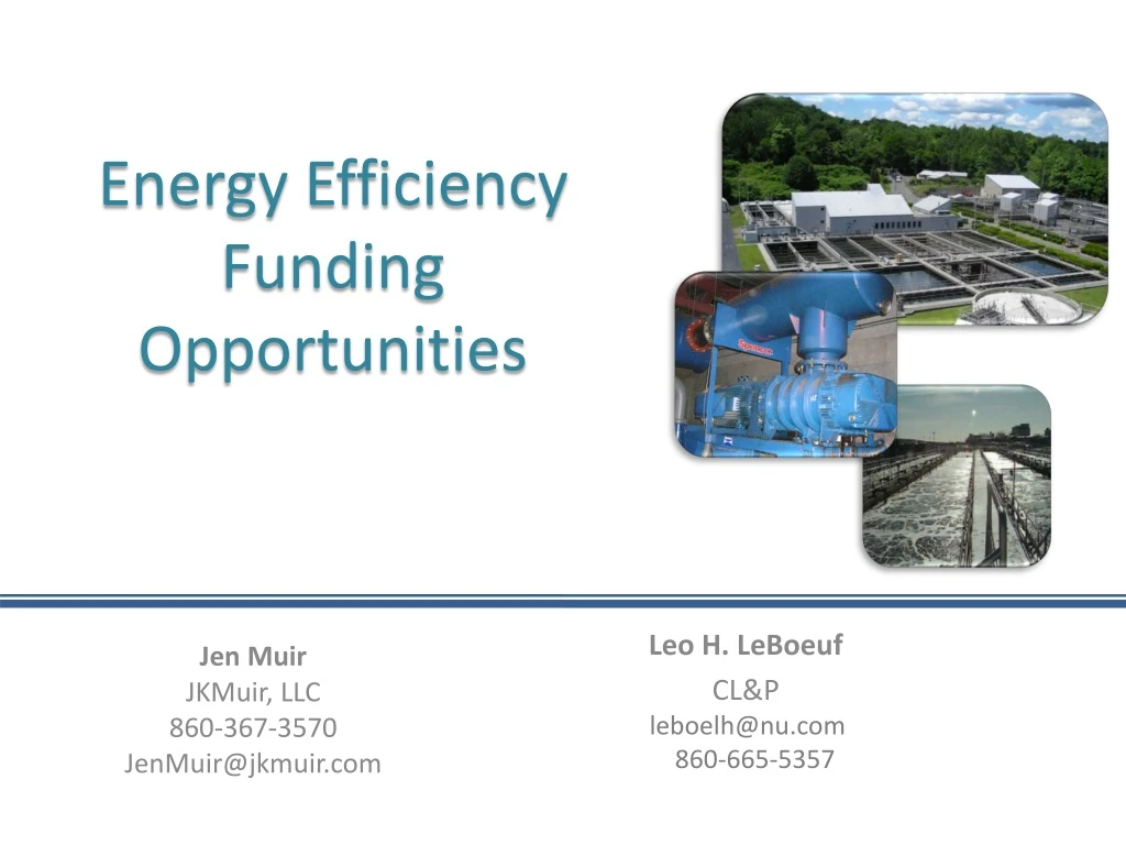energy efficiency funding opportunities n.