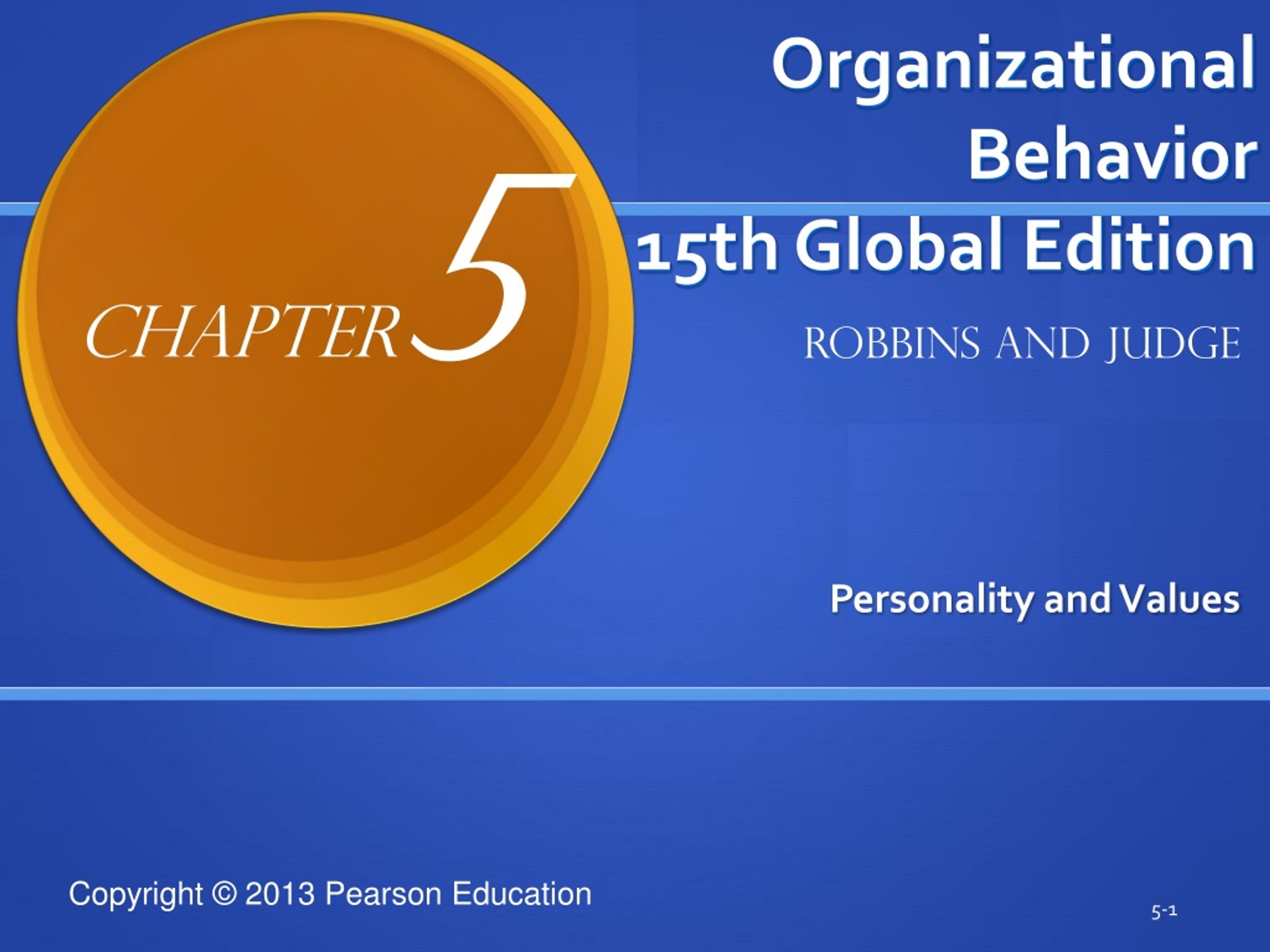 PPT - Organizational Behavior 15th Global Edition PowerPoint ...