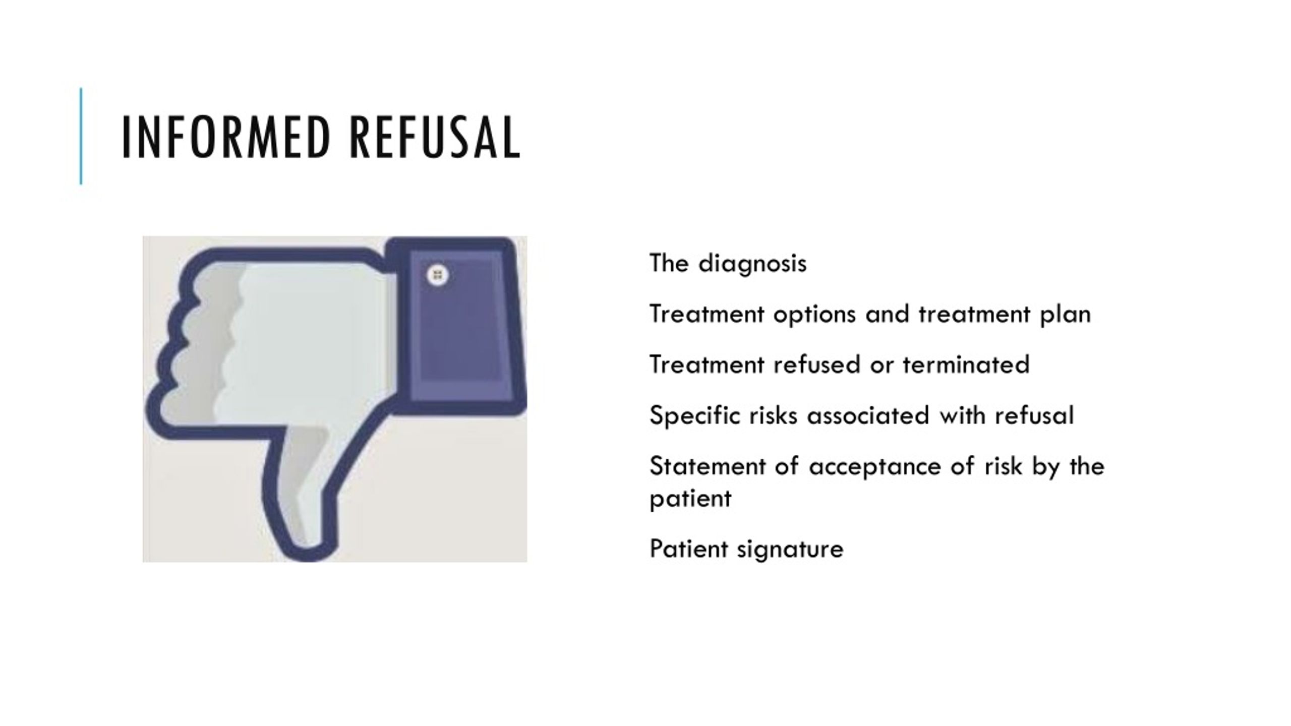 PPT - Informed Choice: Consent Or Refusal PowerPoint Presentation, Free ...