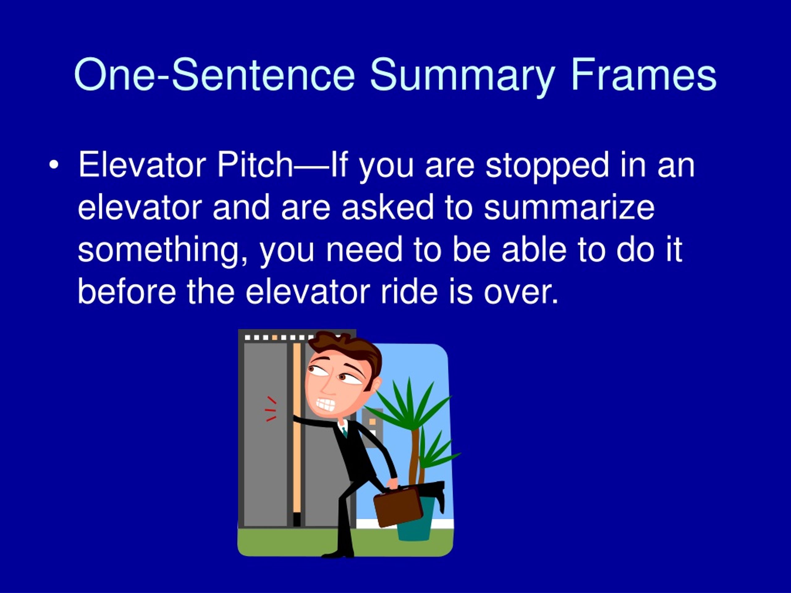 ppt-one-sentence-summaries-powerpoint-presentation-free-download