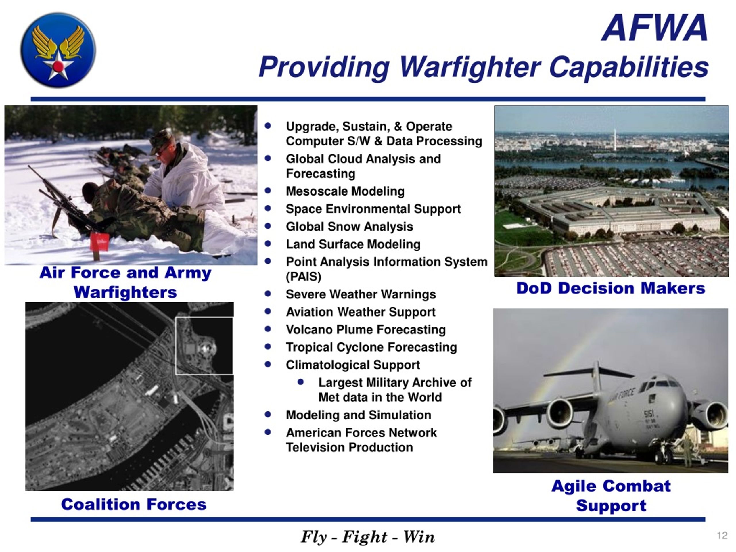 PPT - Air Force Weather Col Dean Corpman AF/A3O-WP PowerPoint ...