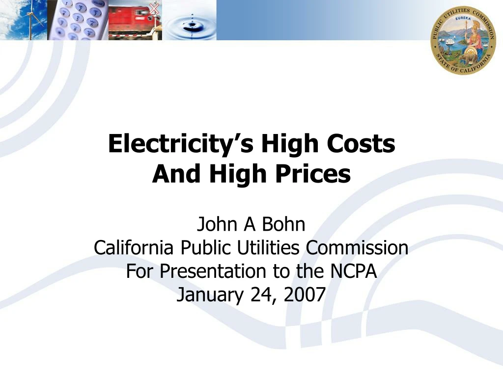 electricity s high costs and high prices n.