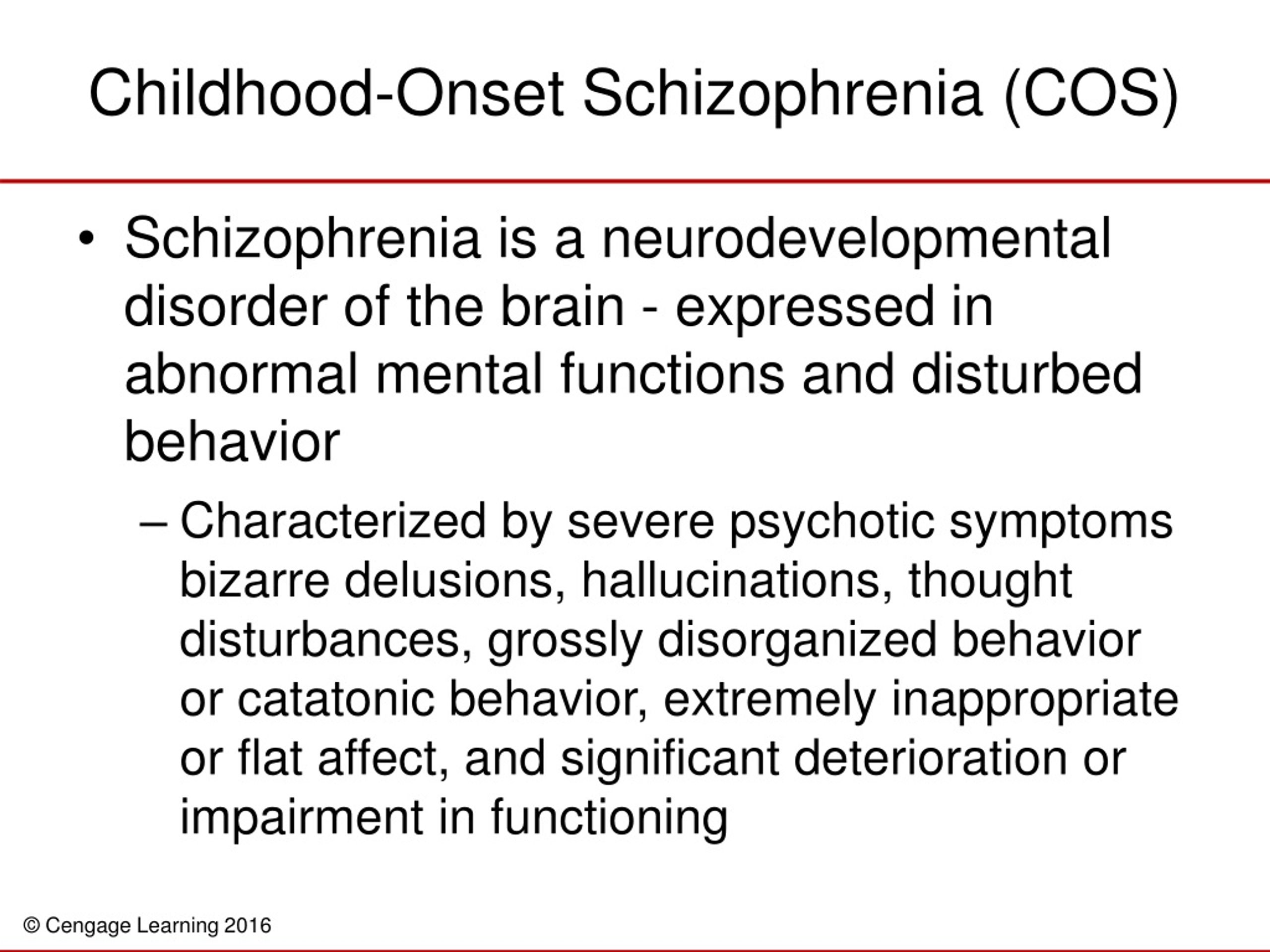 PPT - Autism Spectrum Disorder and Childhood-Onset Schizophrenia ...