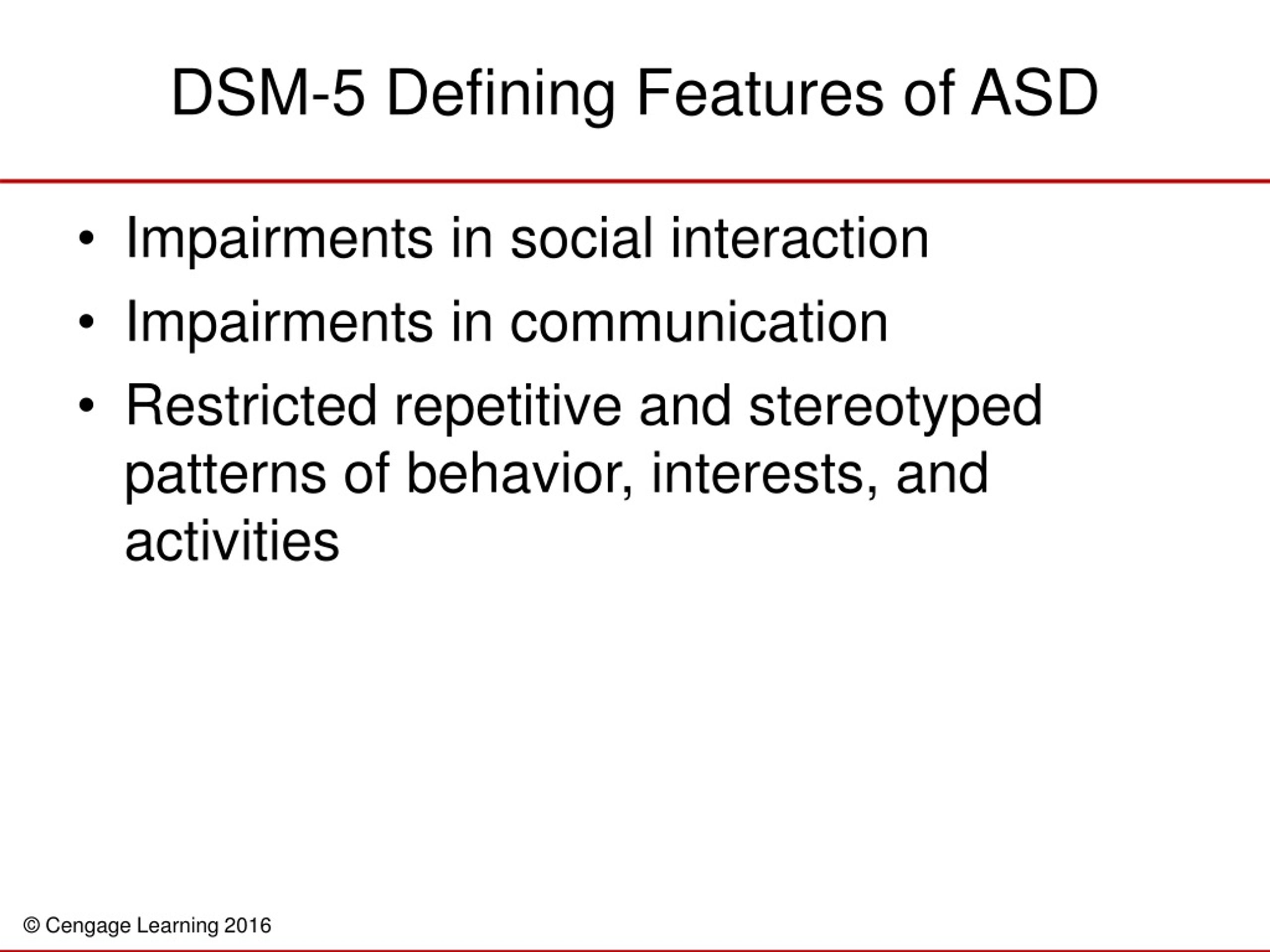 dsm 5 definition of asd