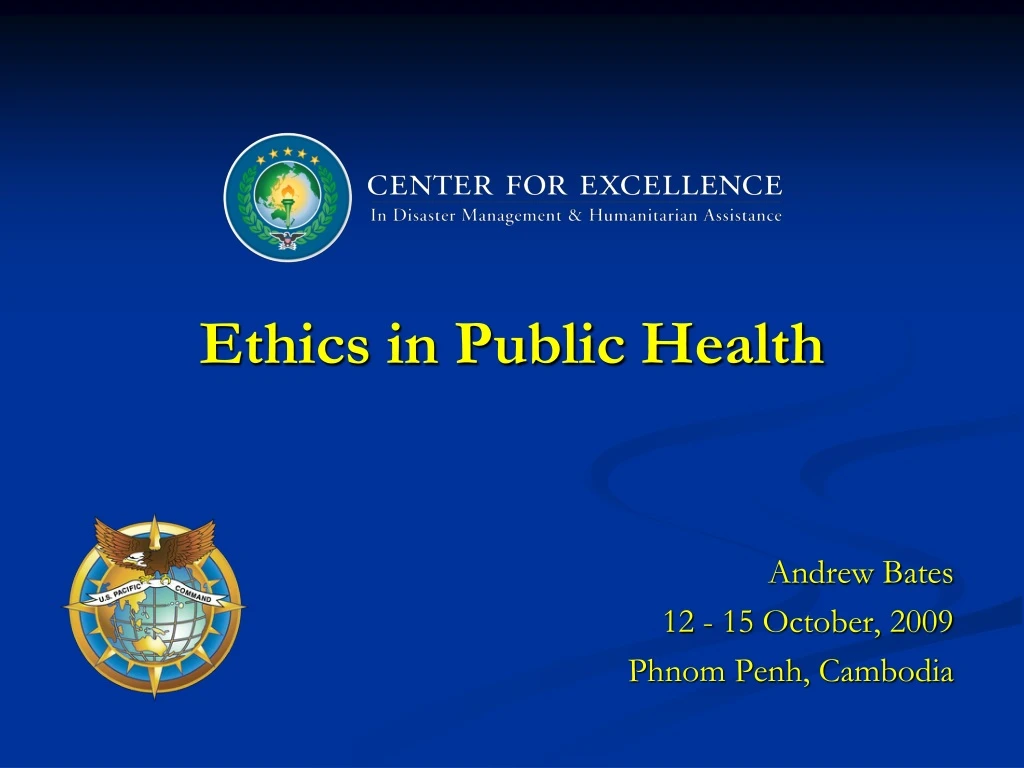 public health ethics phd