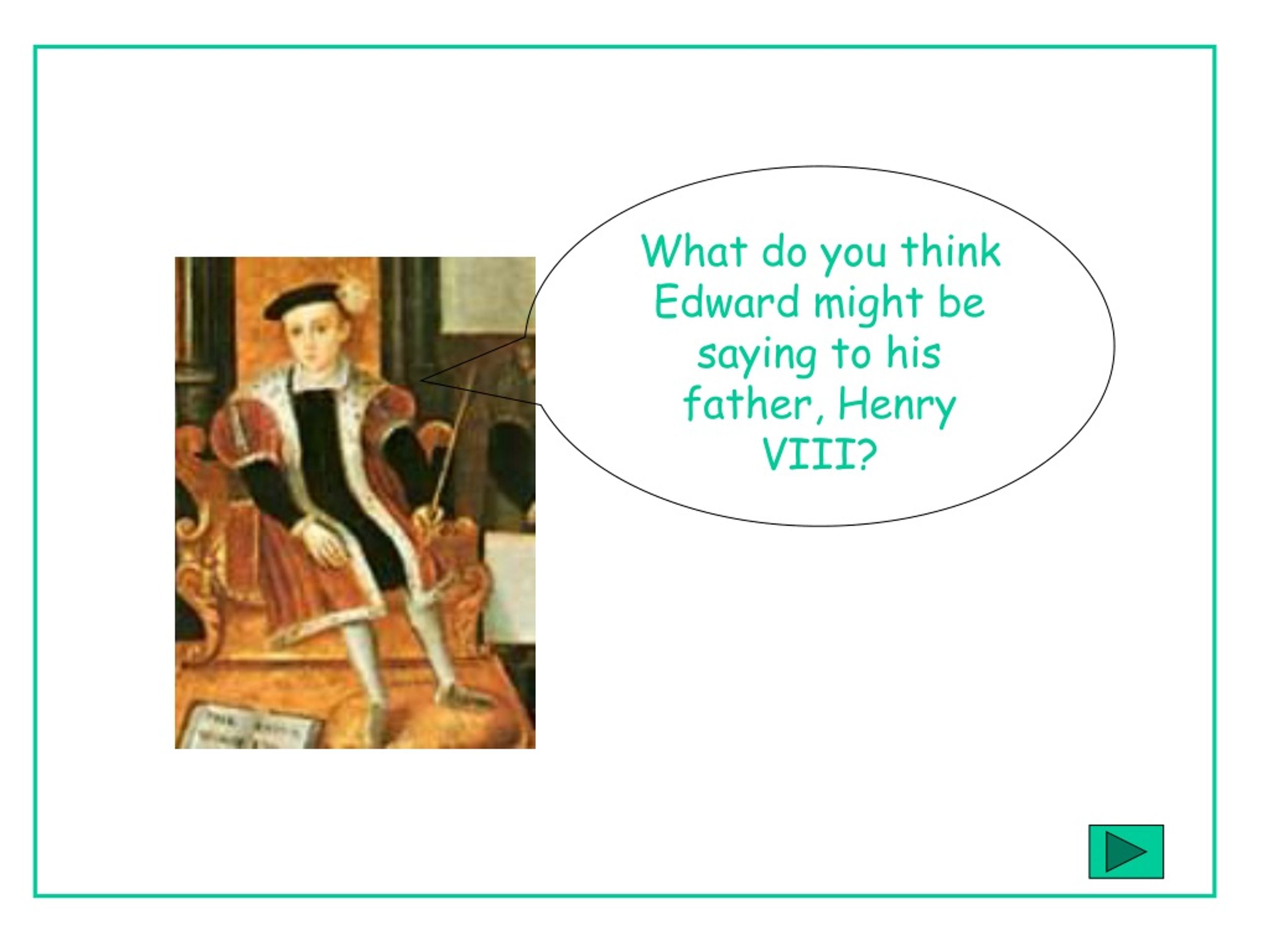 PPT - Using Paintings as Evidence Edward VI & the Reformation