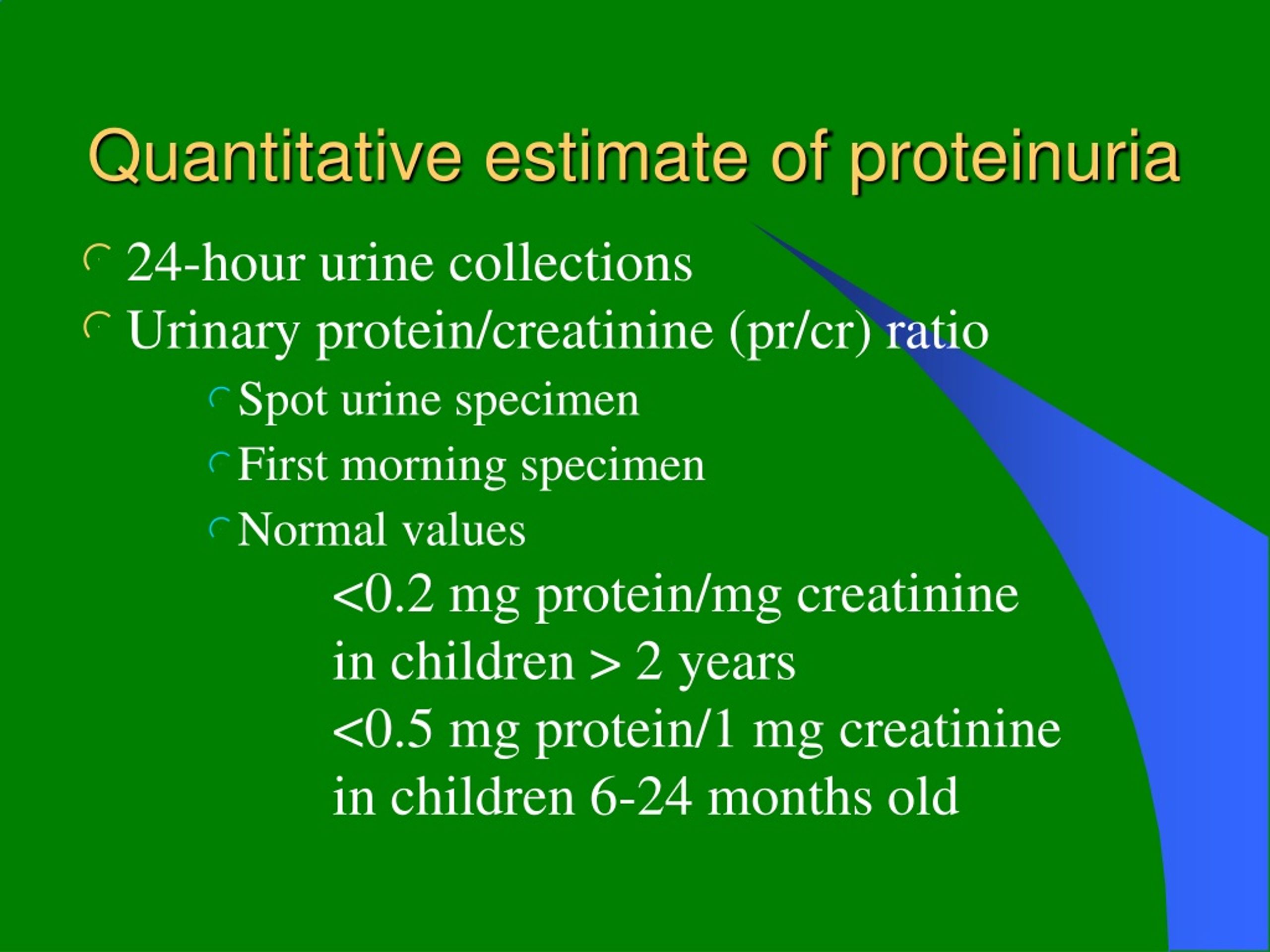 PPT - EVALUATION & MANAGEMENT OF PROTEINURIA AND NEPHROTIC SYNDROME IN ...