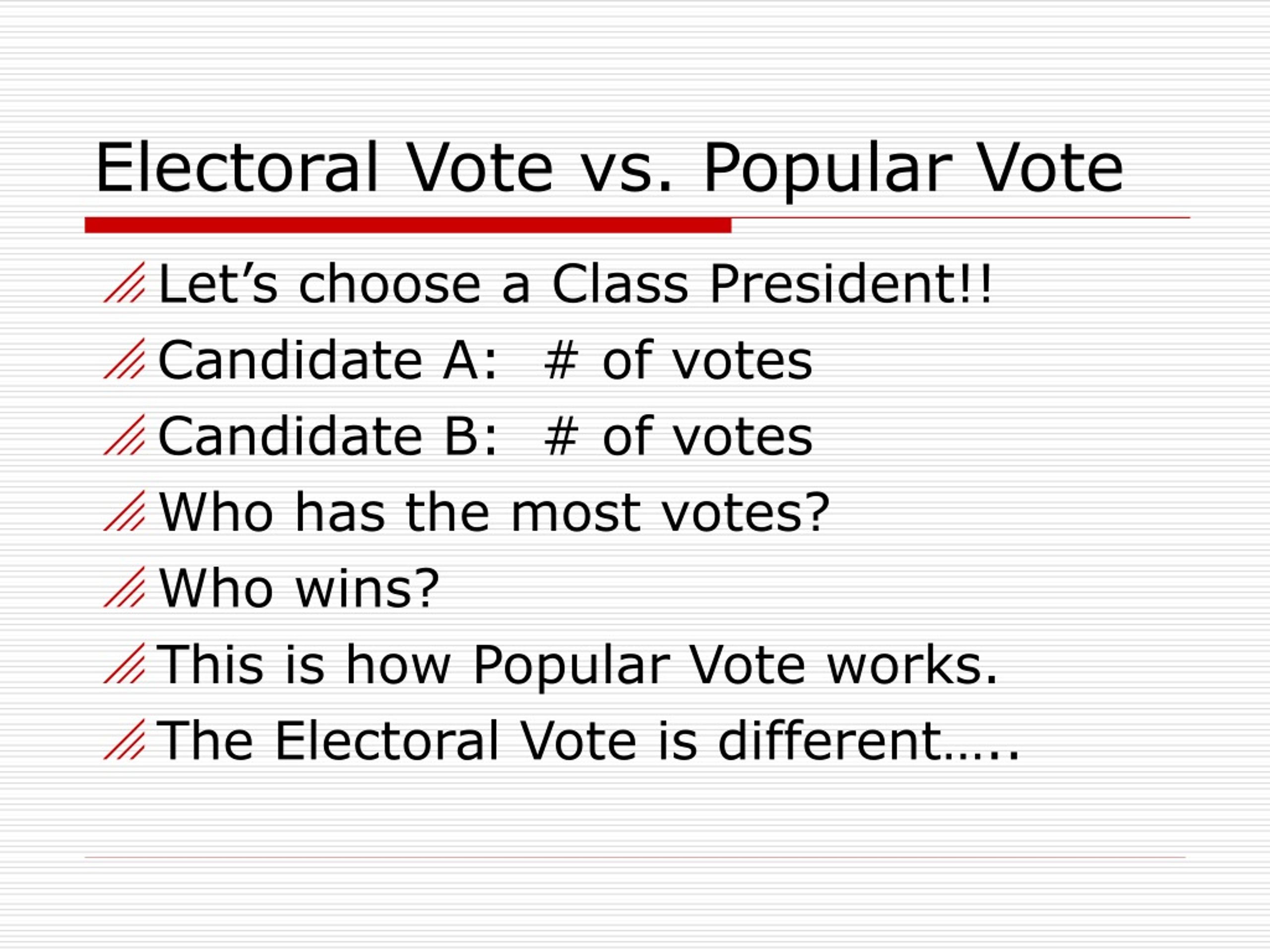 Ppt The Electoral College Powerpoint Presentation Free Download Id9189575 5445