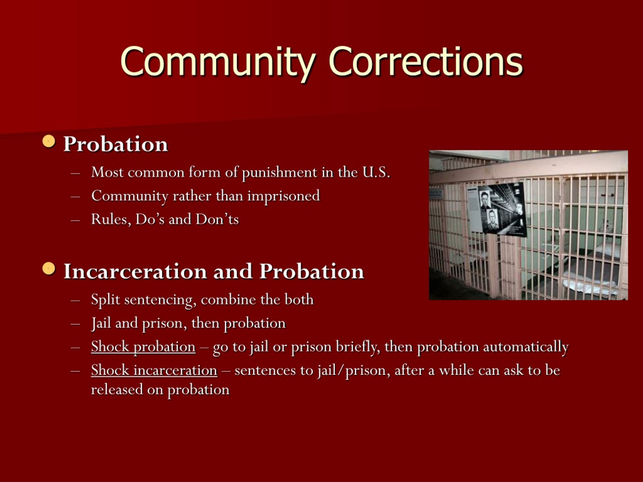 Ppt Community Corrections Powerpoint Presentation Free Download Id9190521 8484