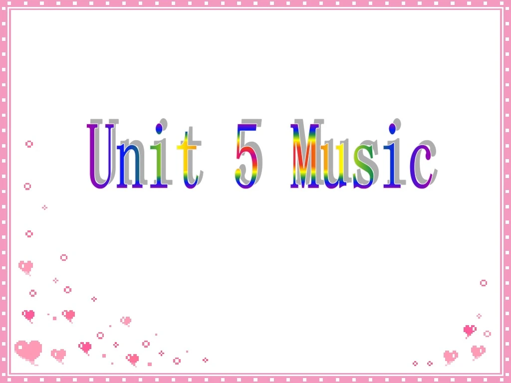 PPT - Unit 5 Music PowerPoint Presentation, Free Download - ID:9190765