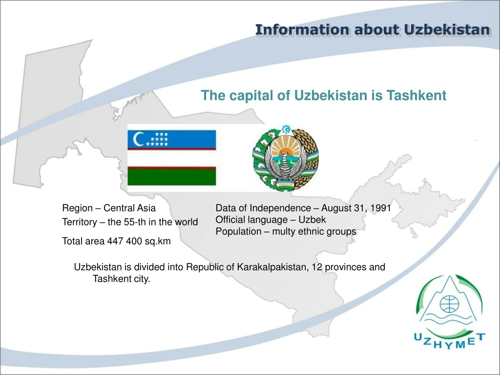 presentation about uzbekistan and the world