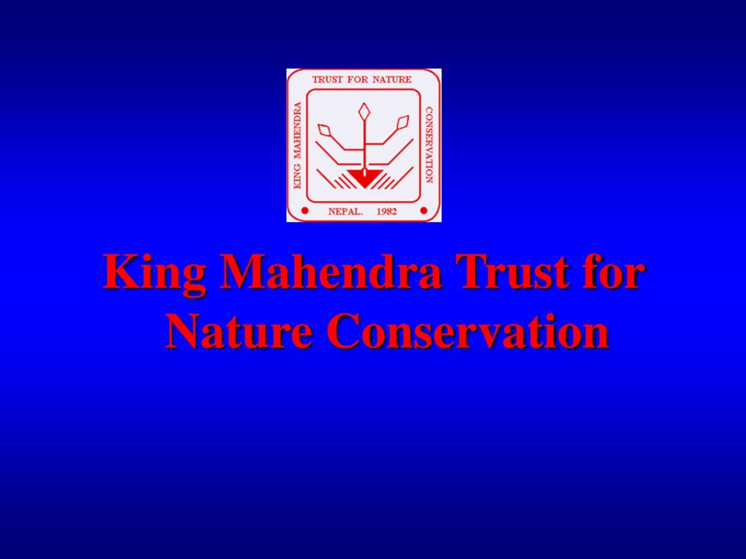 - King Trust Nature Conservation PowerPoint Presentation - ID:9193168
