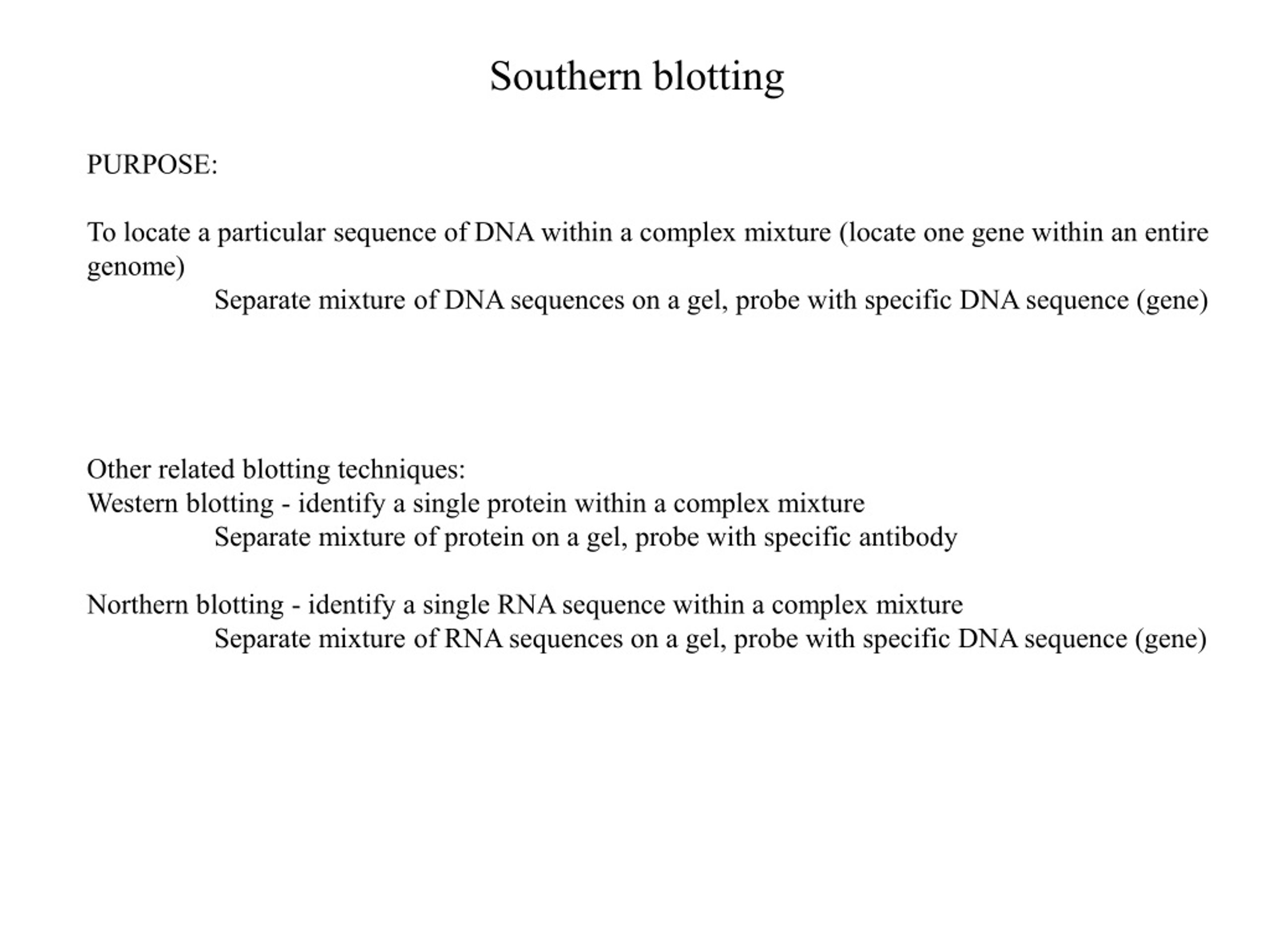 Ppt Southern Blotting Powerpoint Presentation Free Download Id9193272 5221