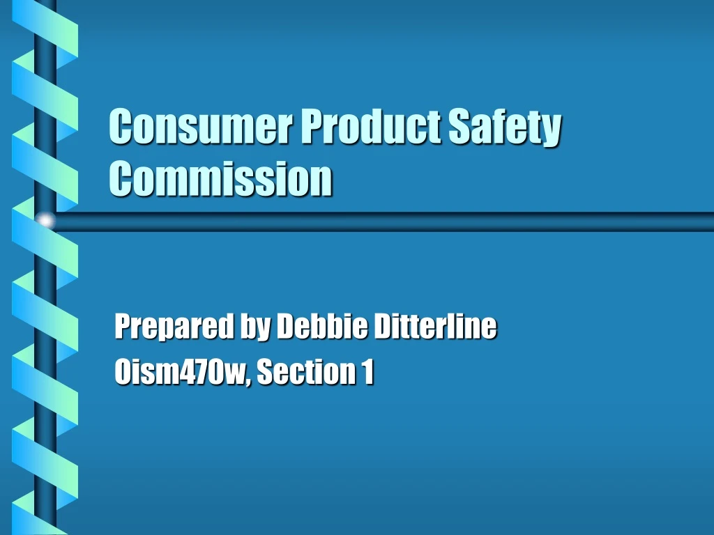 PPT - Consumer Product Safety Commission PowerPoint Presentation, Free ...