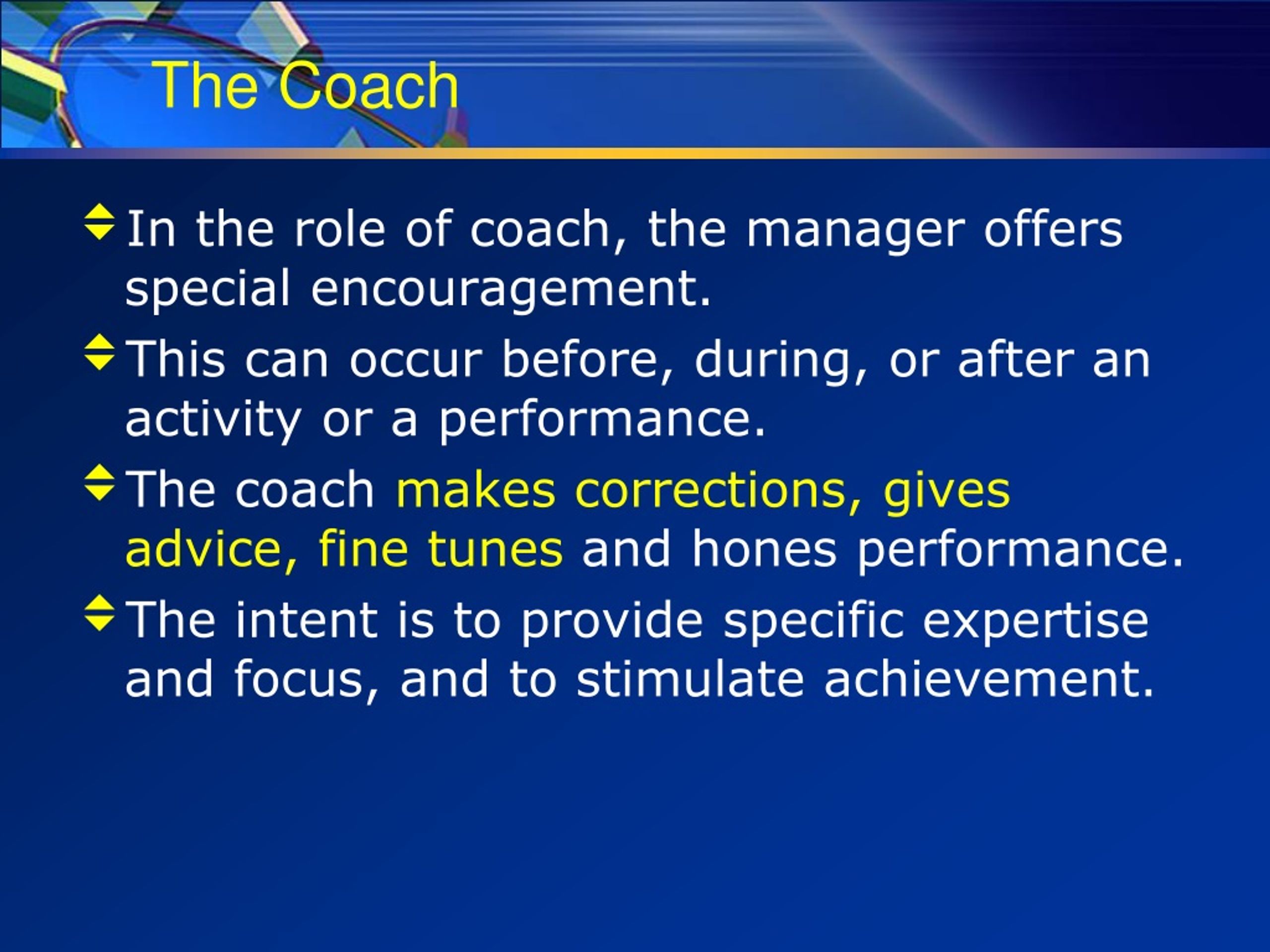 PPT - Different Coaching Roles PowerPoint Presentation, free download ...