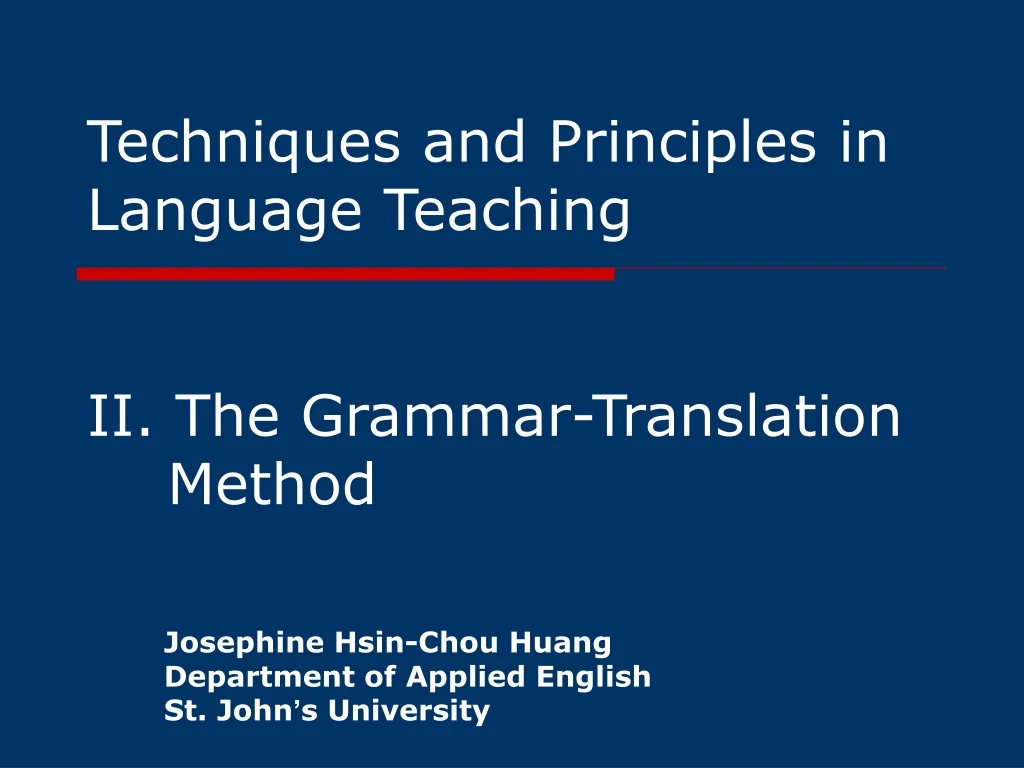 ppt-techniques-and-principles-in-language-teaching-powerpoint