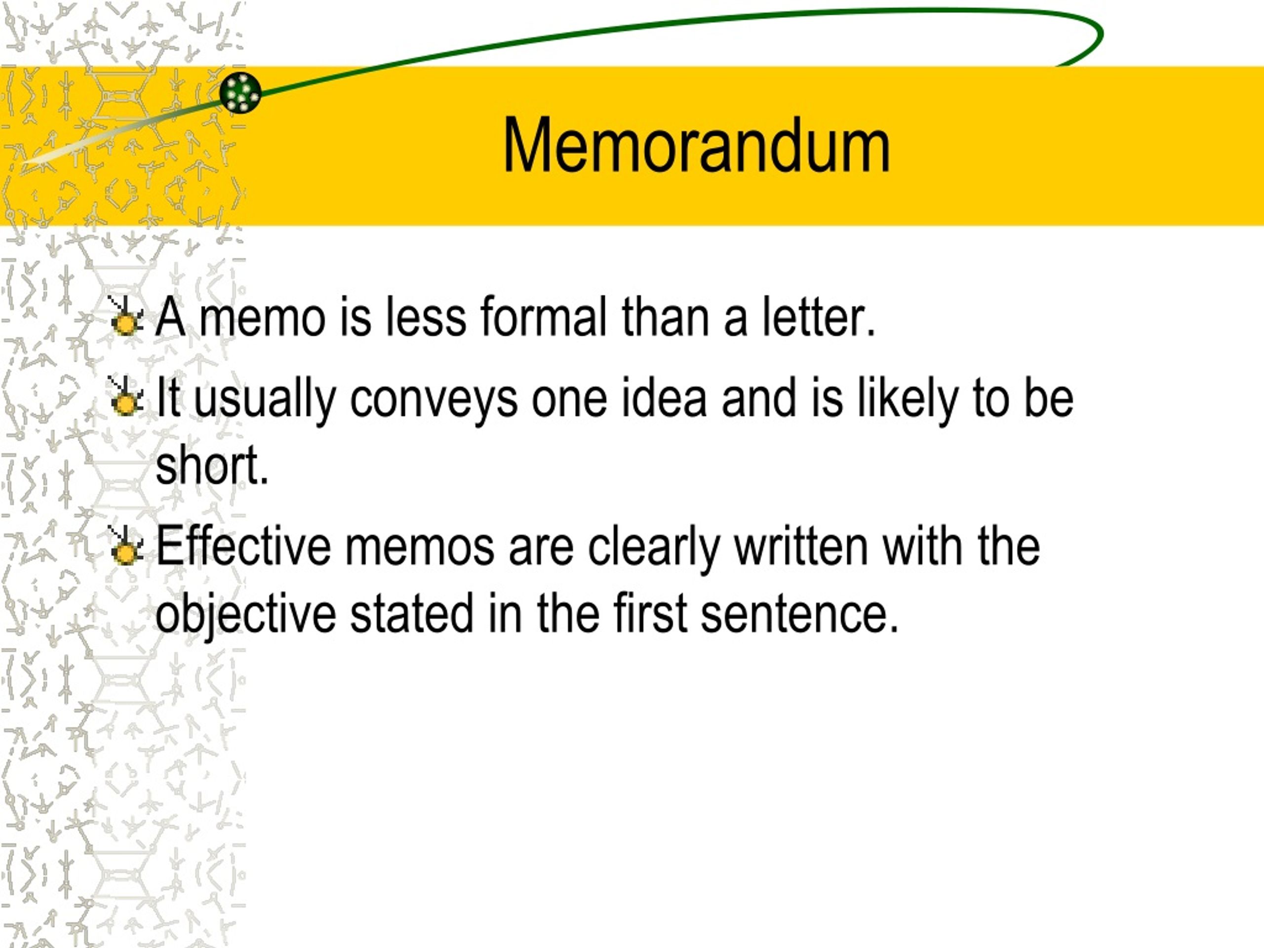 memo meaning