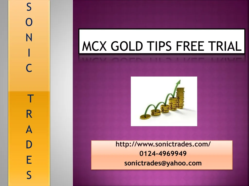 mcx gold tips free trial n.