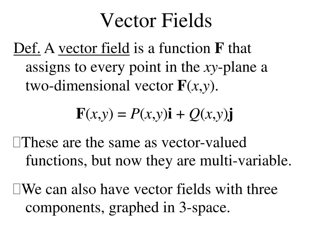 Ppt Vector Fields Powerpoint Presentation Free Download Id