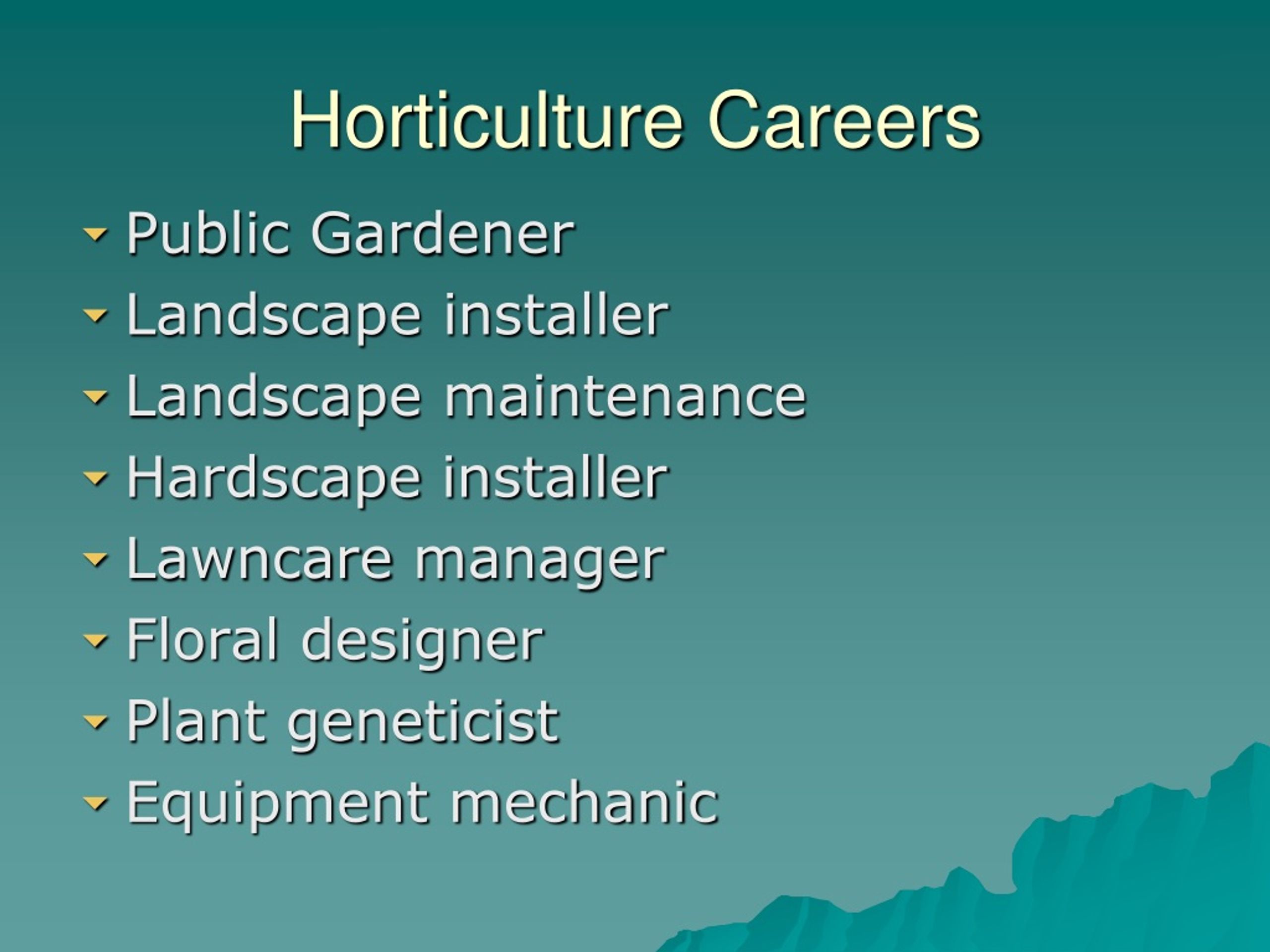 PPT - Lesson 1 Understanding Horticulture PowerPoint Presentation, Free ...