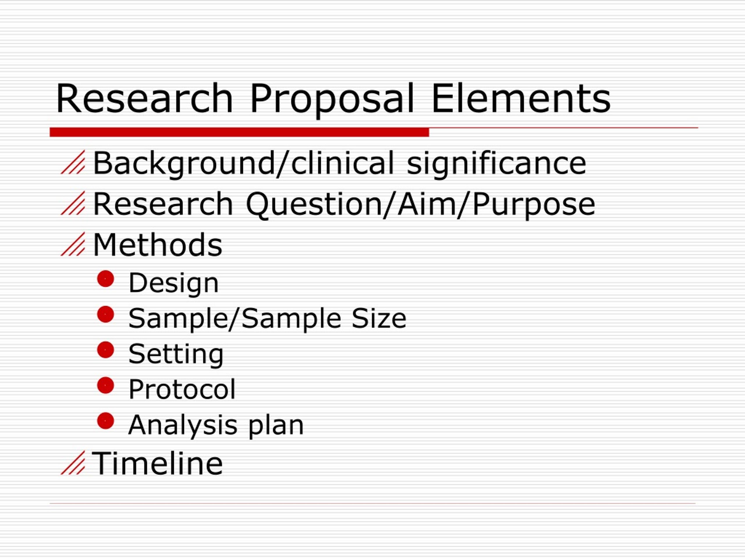 how to write a research proposal powerpoint presentation