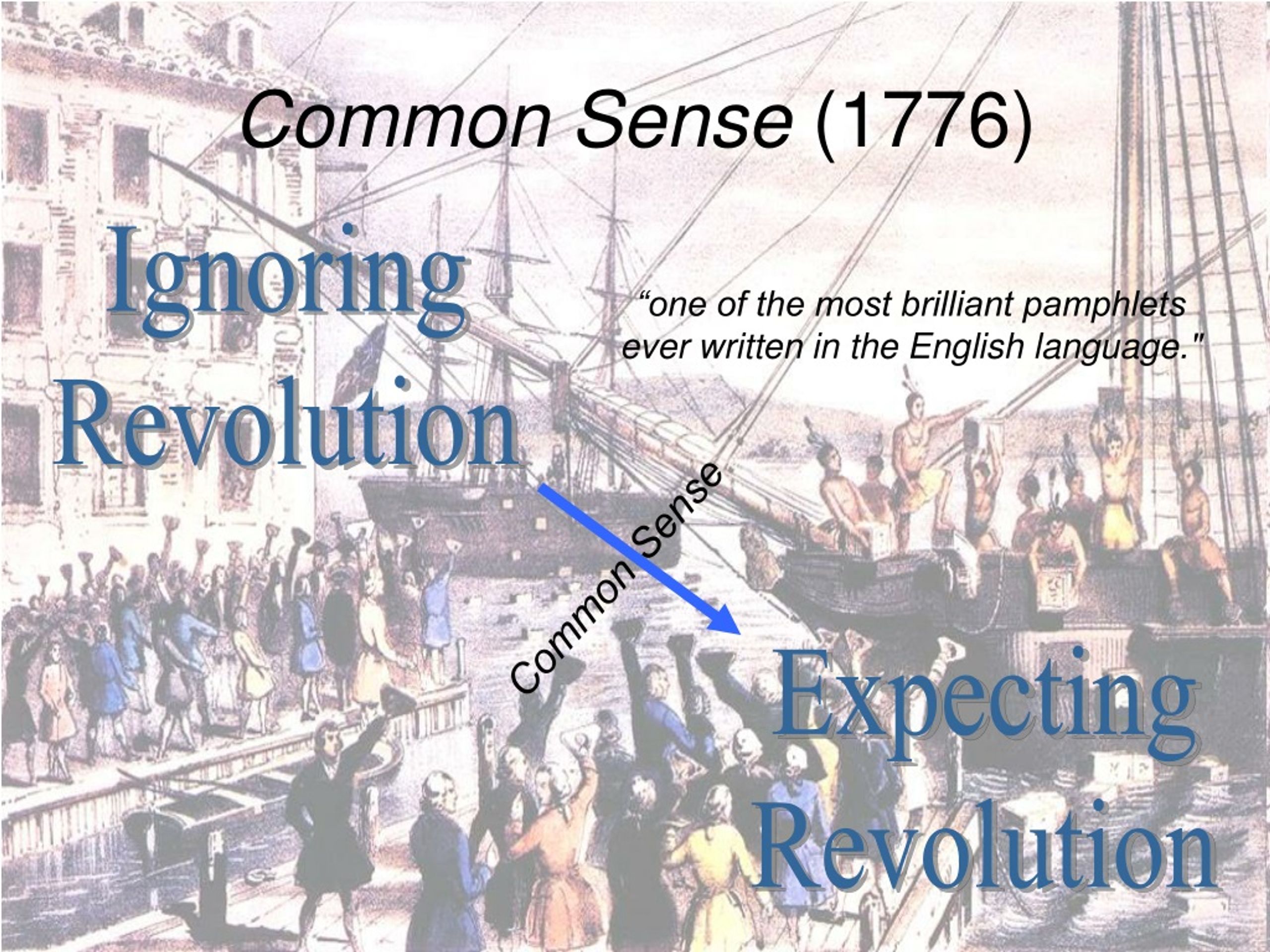 common sense american revolution