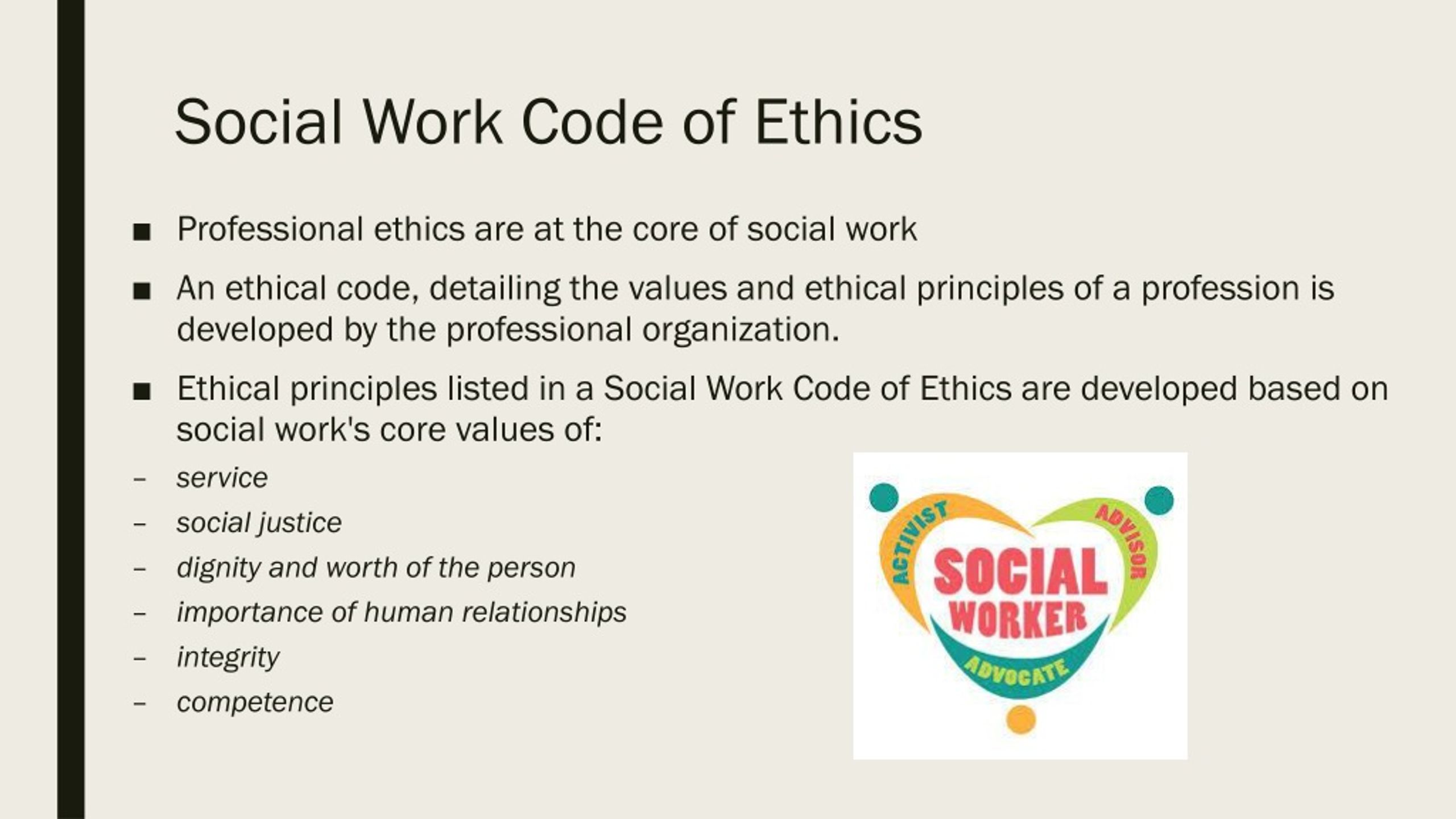 social work ethics powerpoint presentations