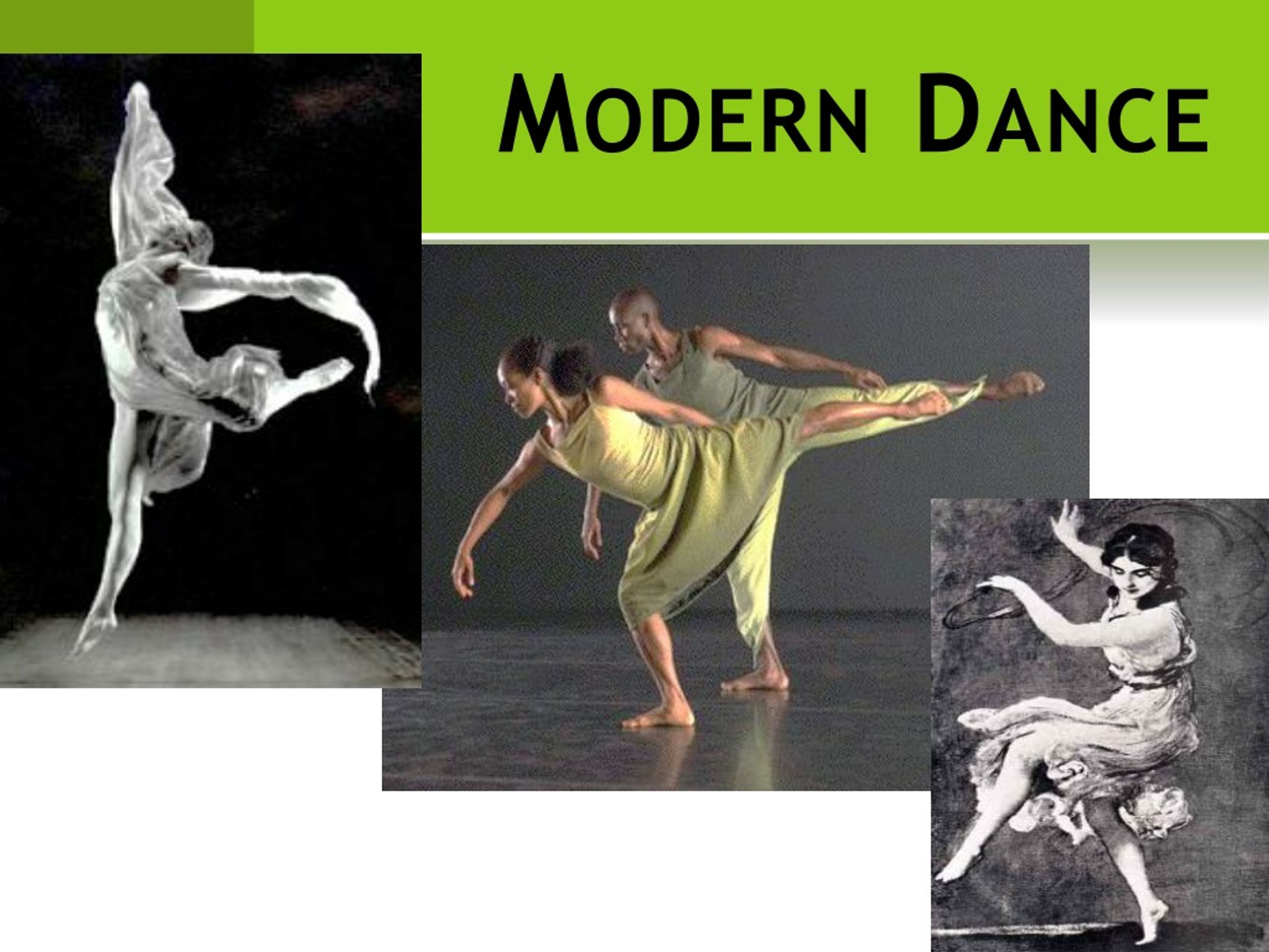 modern dance presentation