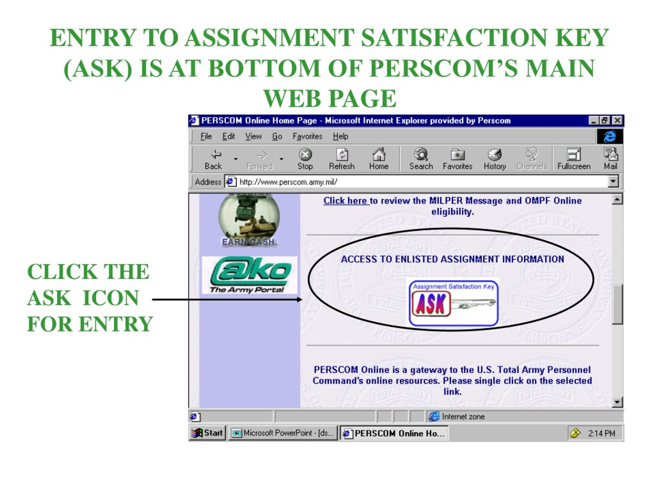 assignment satisfaction key login