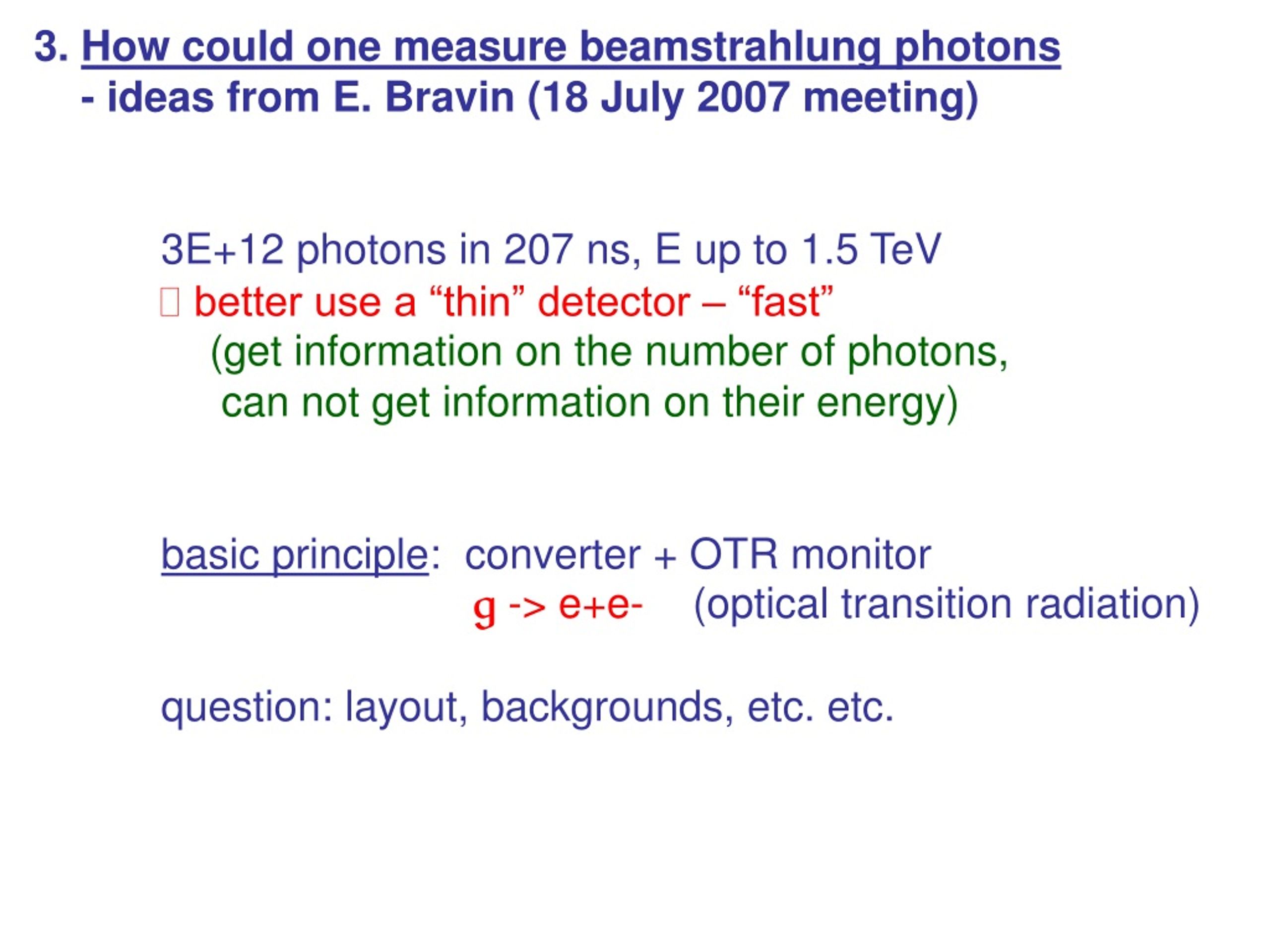 PPT - CLIC Luminosity Monitoring/re-tuning Using Beamstrahlung ...