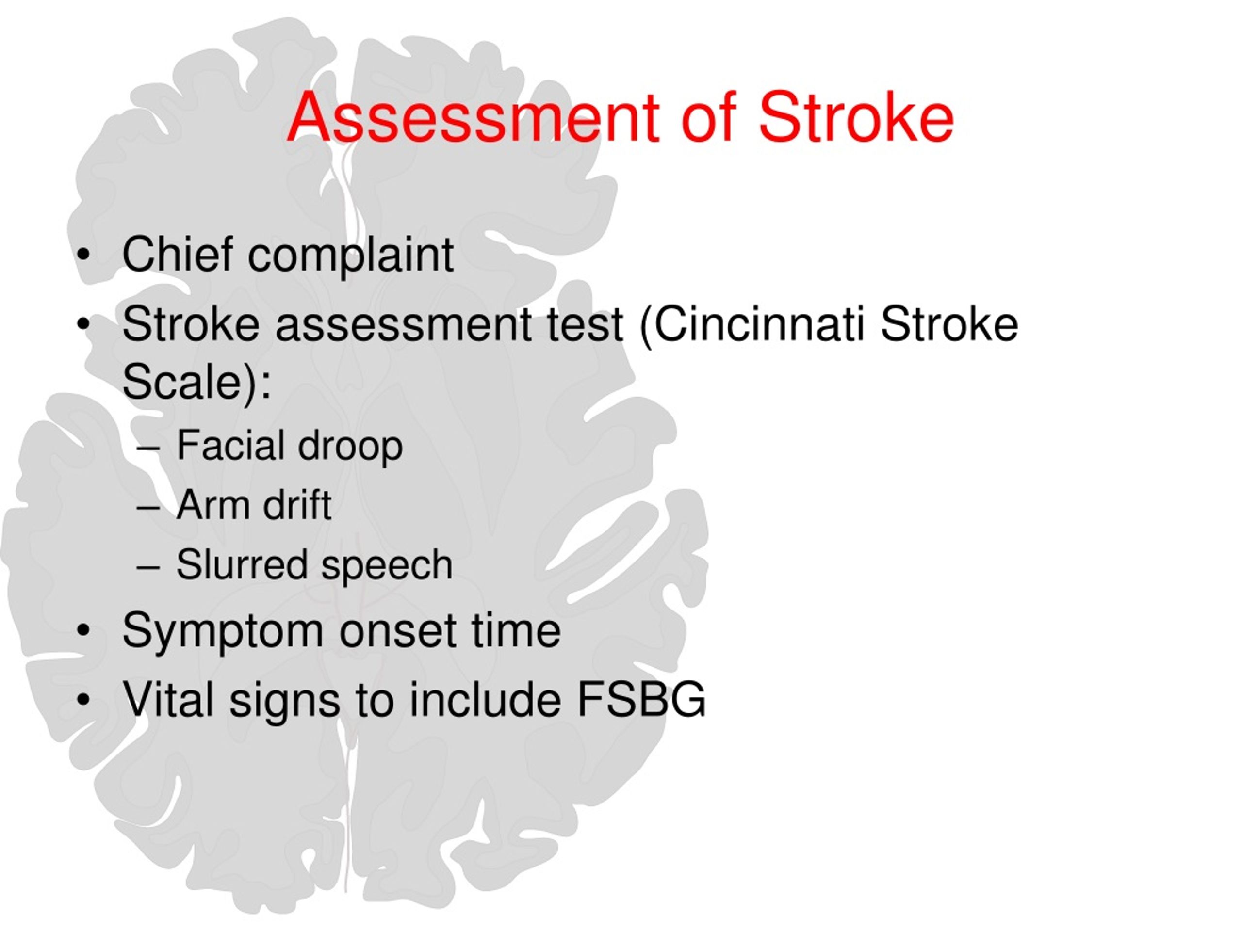 PPT - Care of the Stroke Patient Improving Patient Outcomes PowerPoint ...