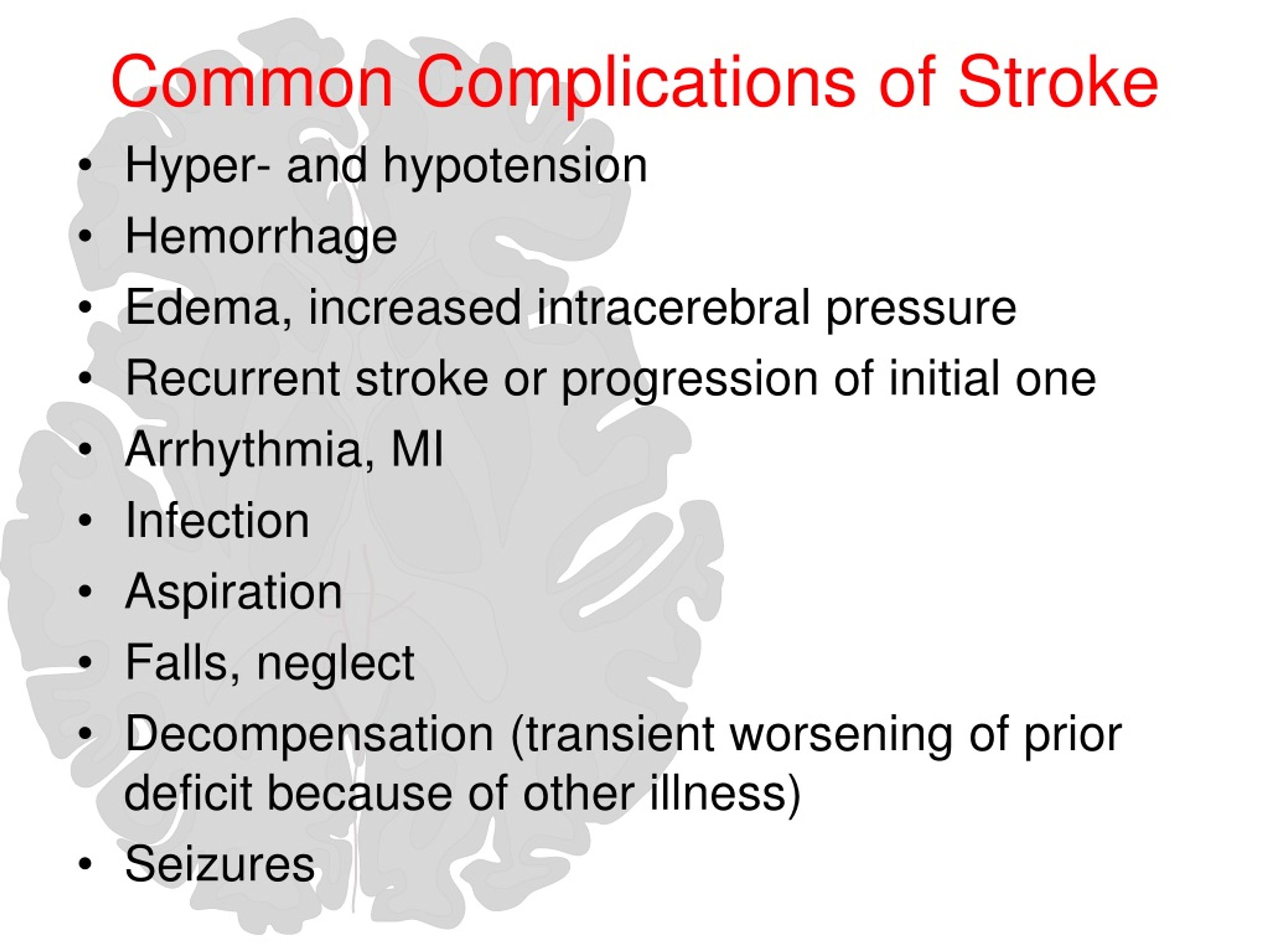 Ppt - Care Of The Stroke Patient Improving Patient Outcomes Powerpoint 