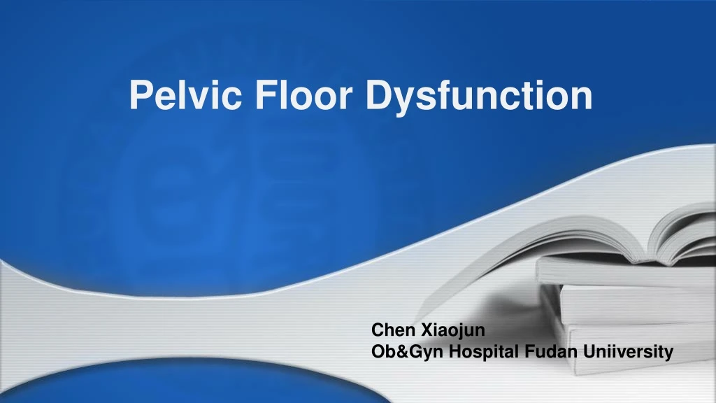 pelvic floor dysfunction n.
