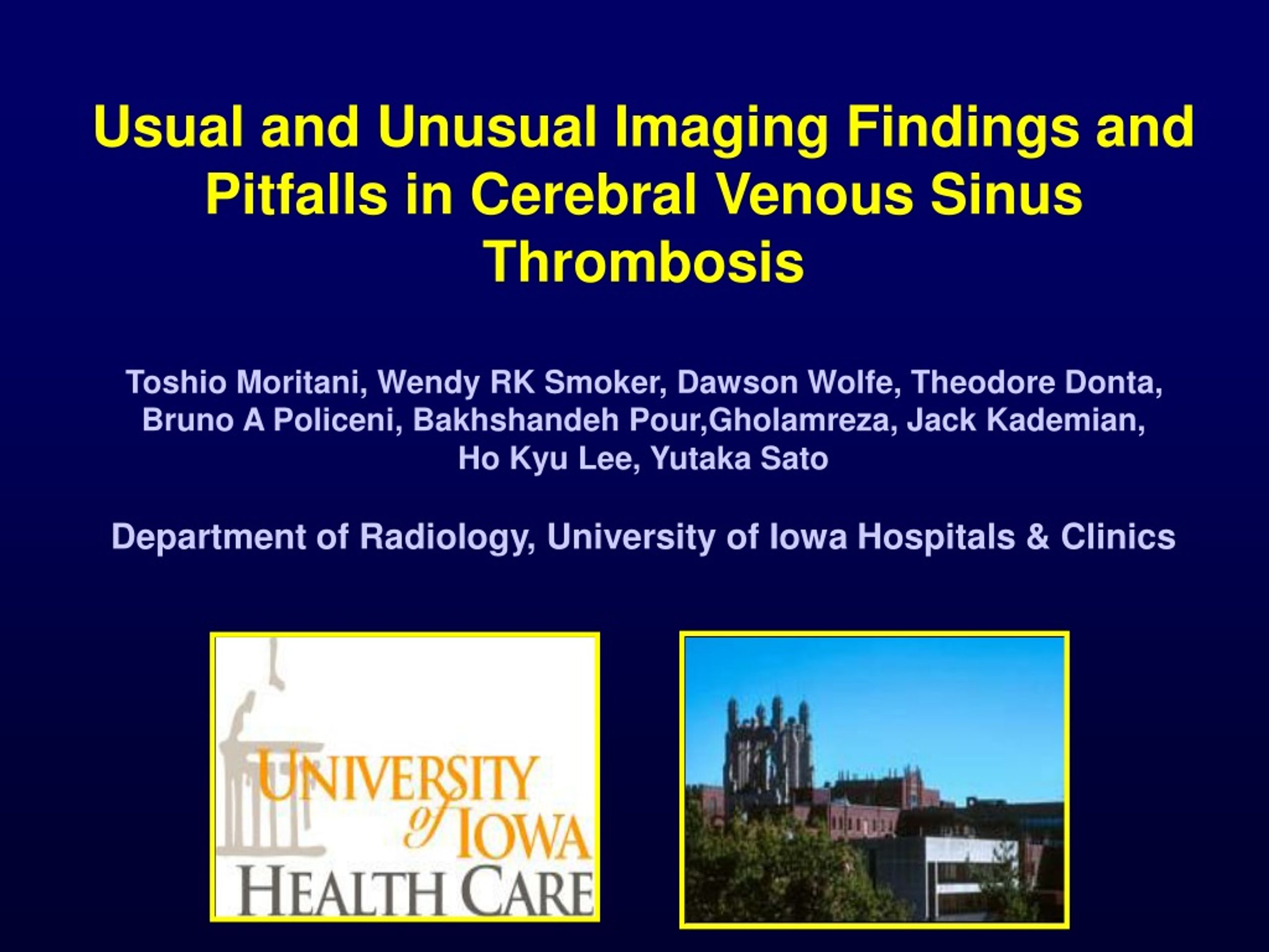 Presenting symptoms of cerebral venous sinus thrombosis in pregnancy