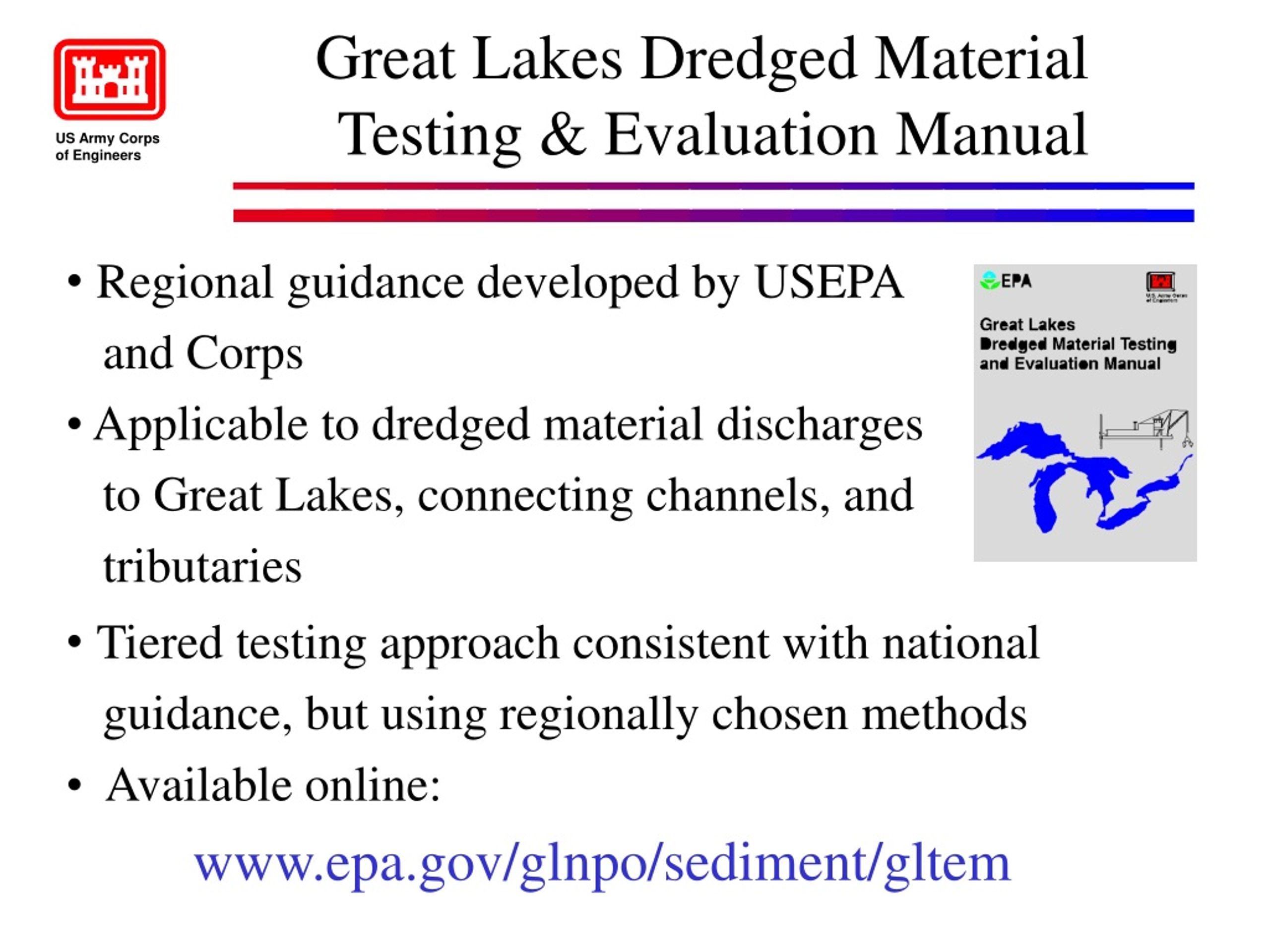 PPT - Dredging, Disposal Management And Impacts On Lake Sediments ...