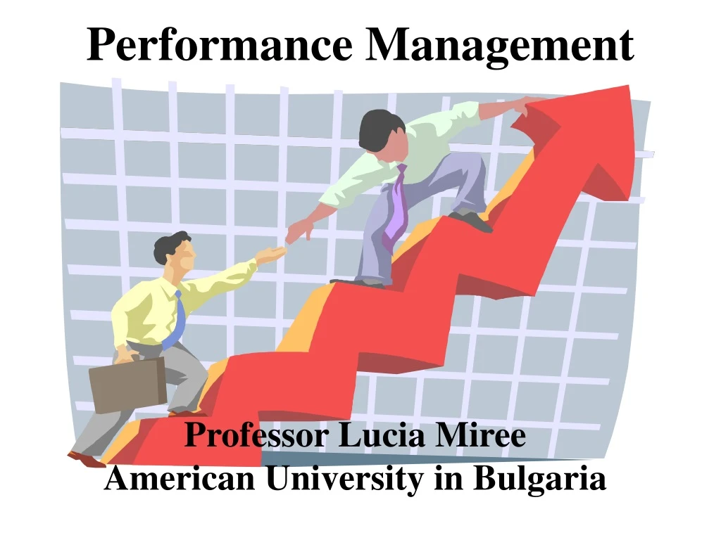 performance management n.