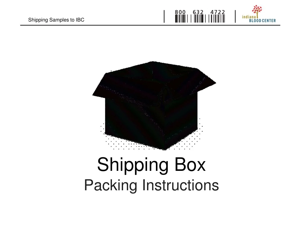 PPT Shipping Box PowerPoint Presentation, free download ID9207270