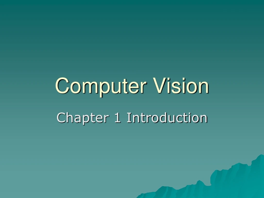 PPT - Computer Vision PowerPoint Presentation, Free Download - ID:9207865