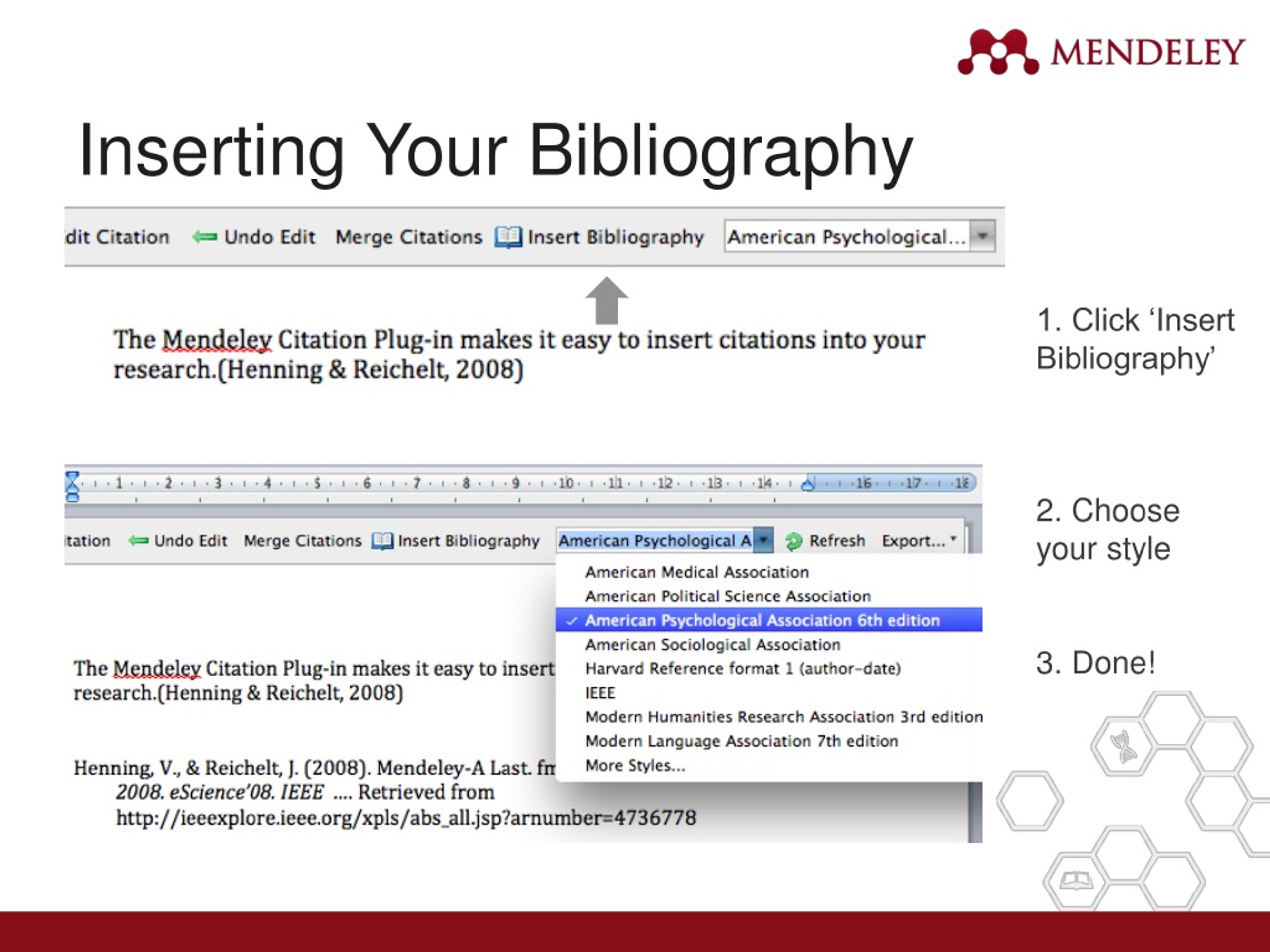 PPT - Introduction to Mendeley PowerPoint Presentation, free download ...