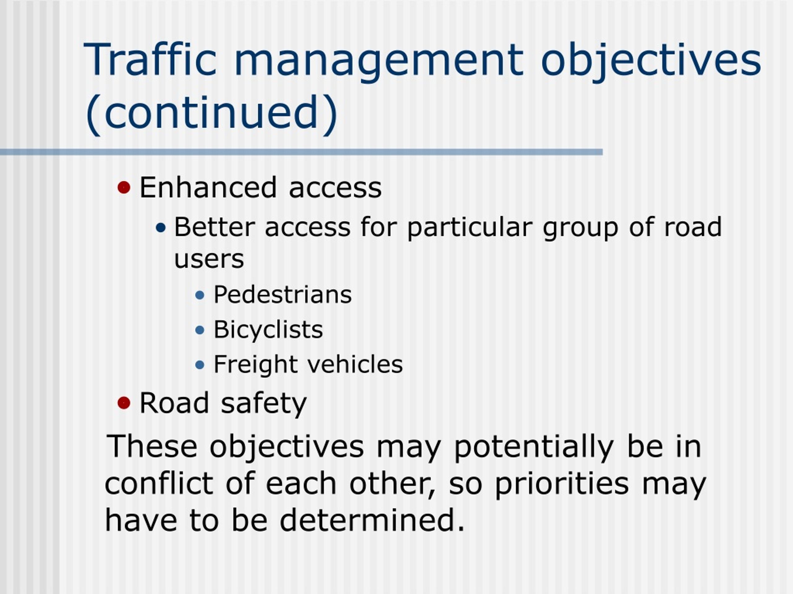 PPT - Traffic Management PowerPoint Presentation, Free Download - ID ...