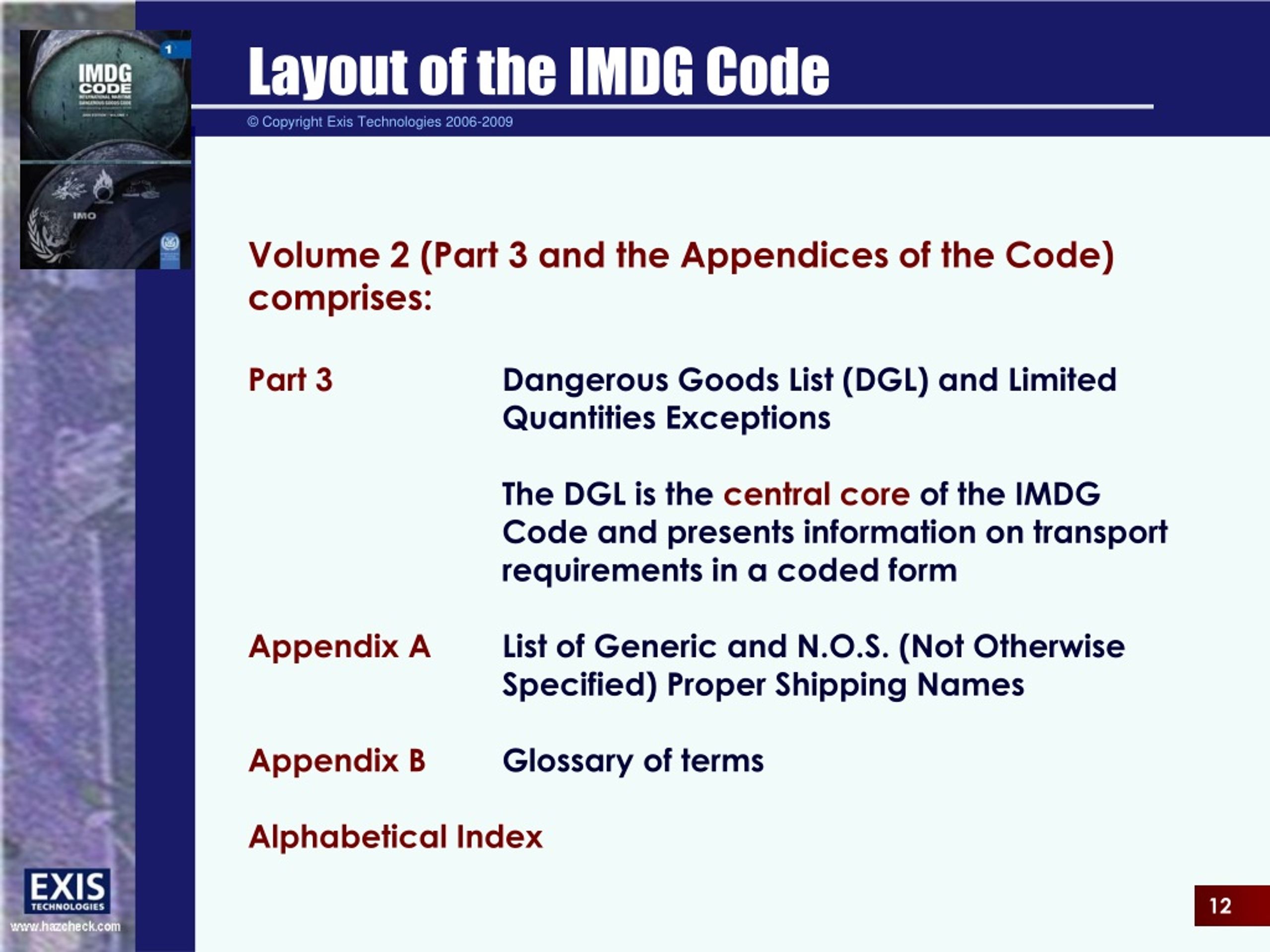 Ppt An Introduction To The Imdg Code Powerpoint Presentation Free Download Id9210386