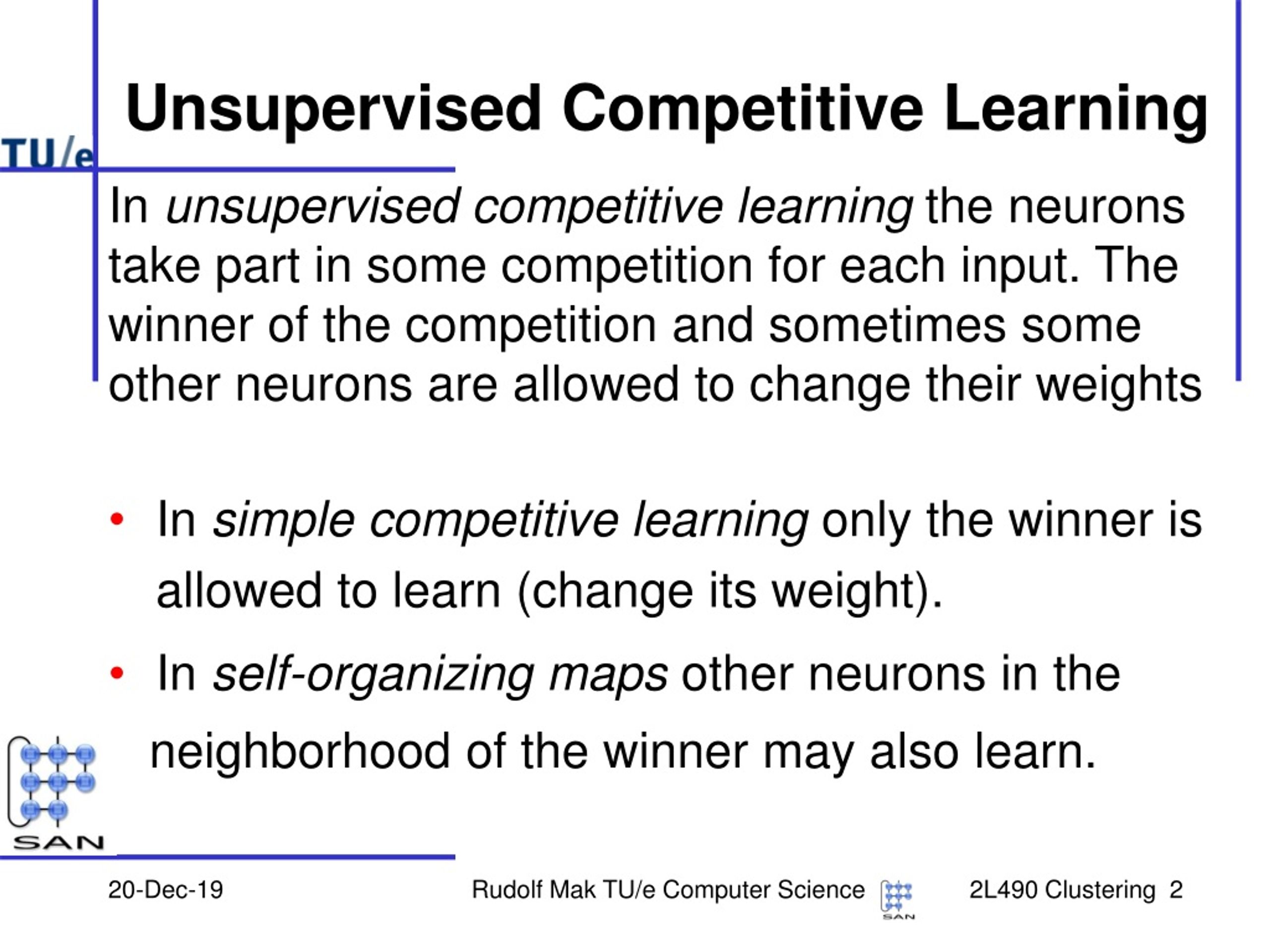 PPT - Unsupervised learning PowerPoint Presentation, free download - ID ...