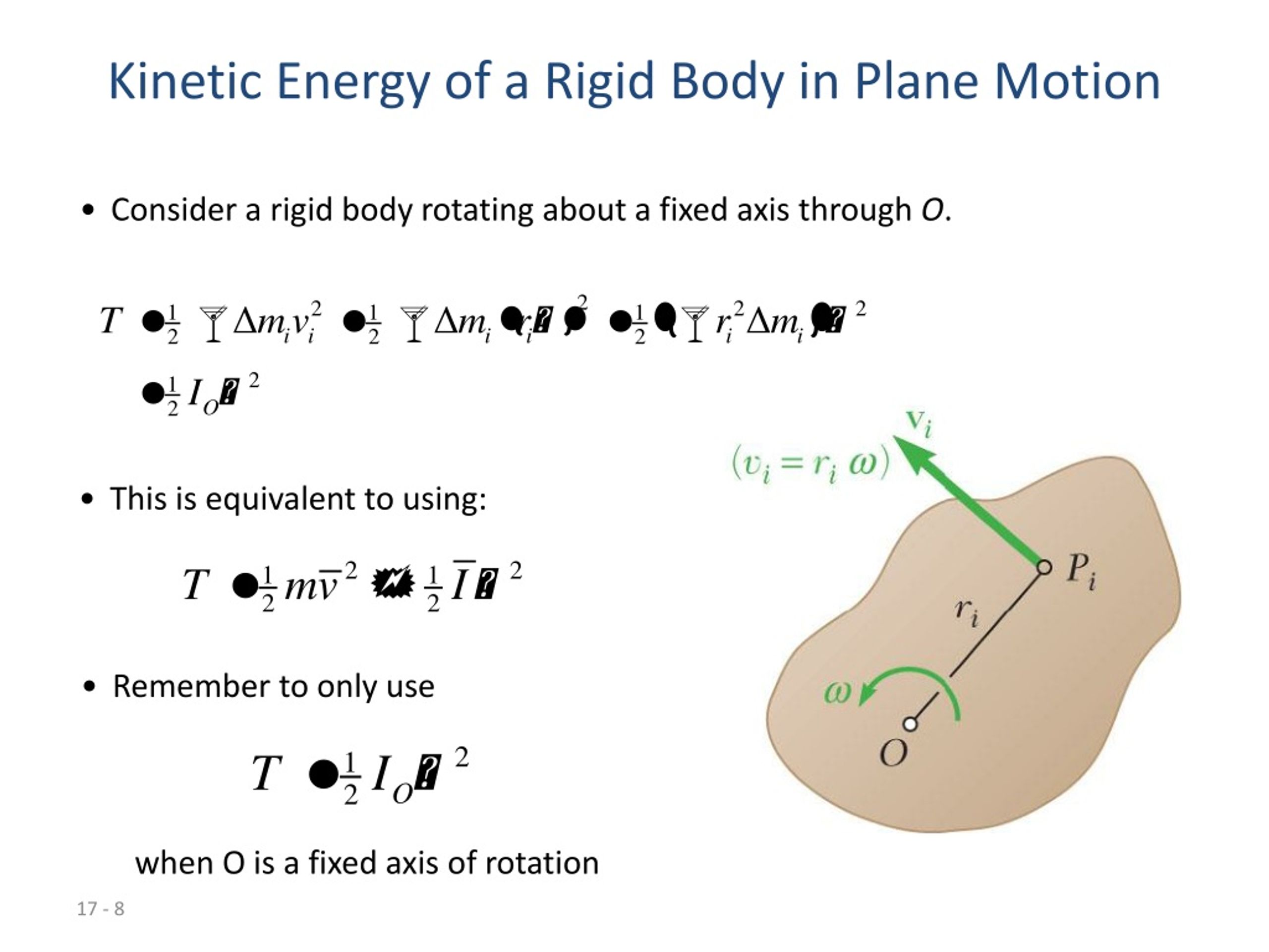 PPT - Plane Motion Of Rigid Bodies: Energy And Momentum Methods PowerPoint Presentation - ID:9211027