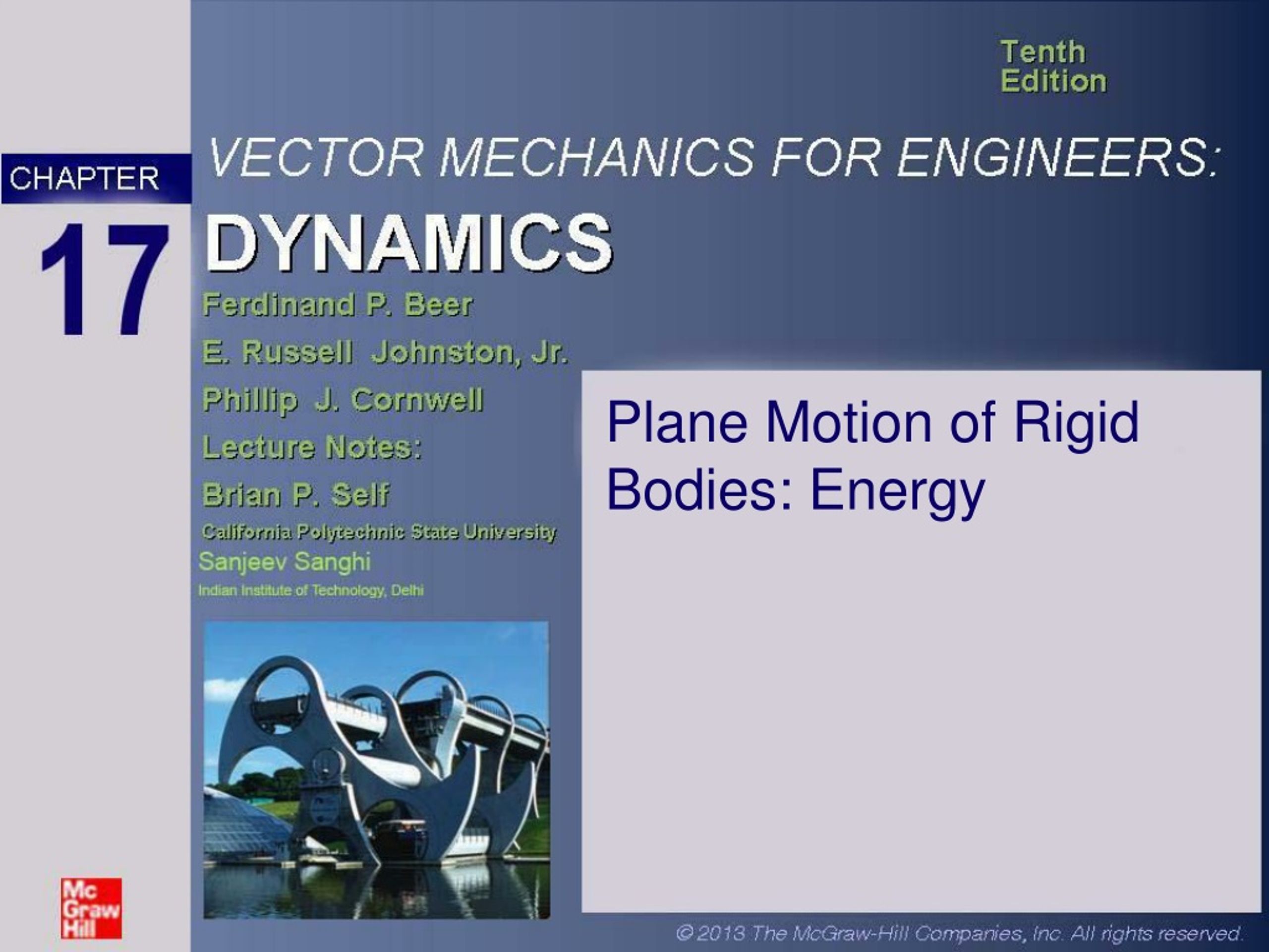 PPT - Plane Motion Of Rigid Bodies: Energy And Momentum Methods ...