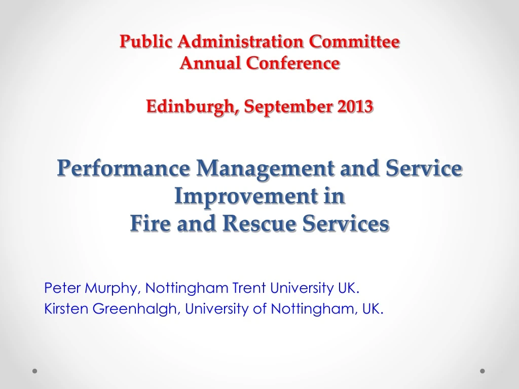 peter murphy nottingham trent university uk kirsten greenhalgh university of nottingham uk n.