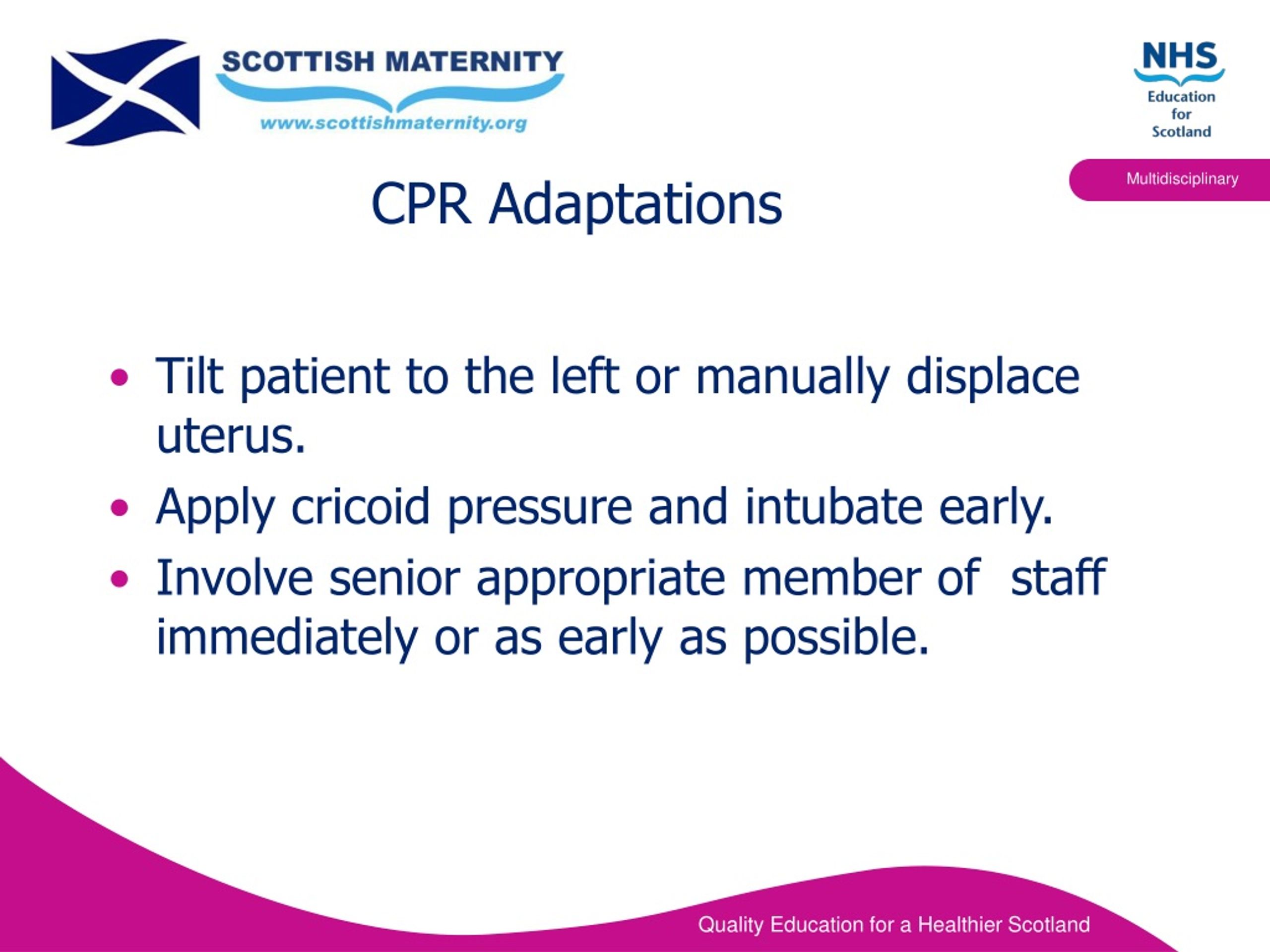 PPT - Cardiopulmonary Resuscitation: Considerations in third trimester ...