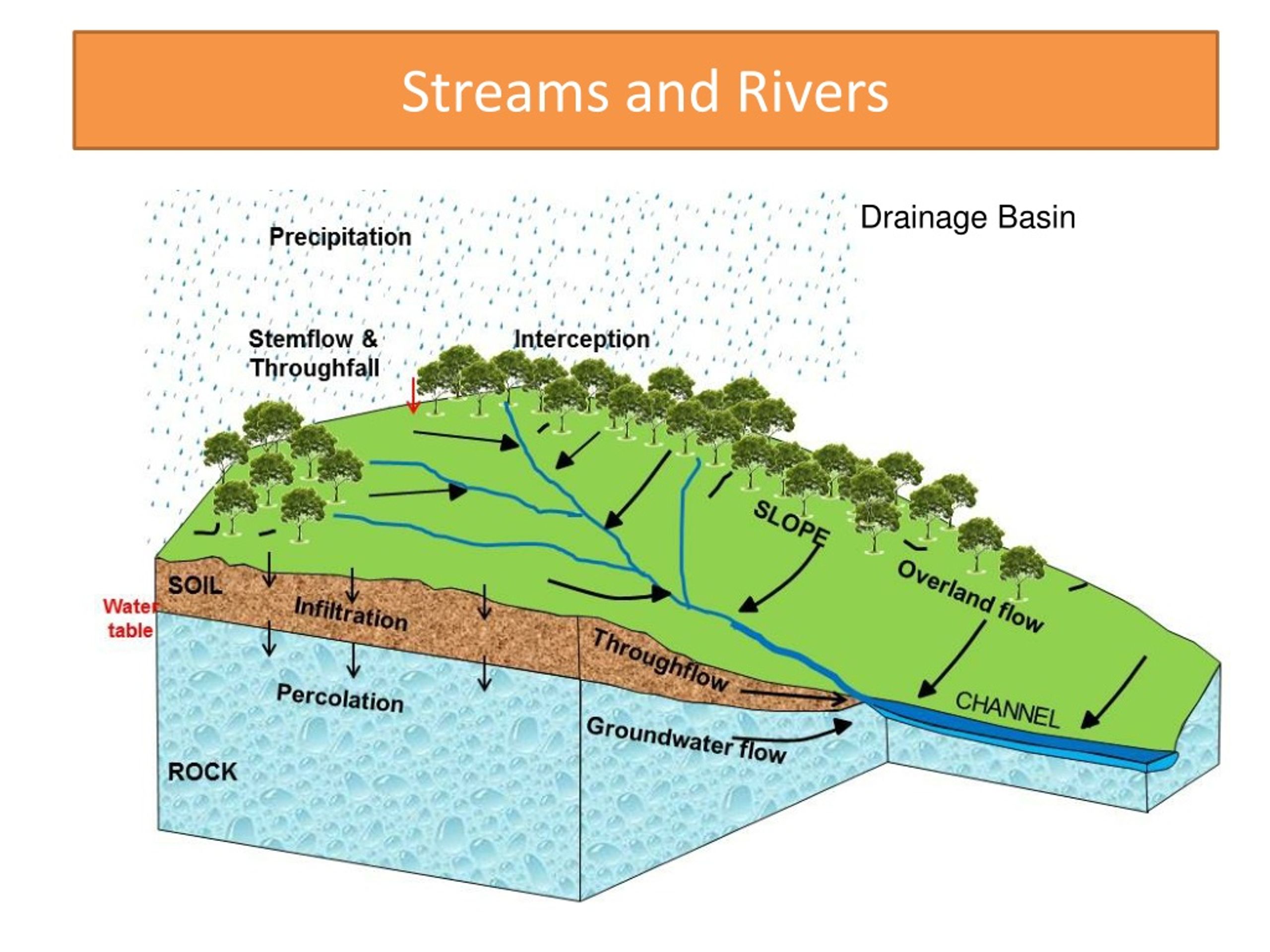 PPT - Chapter 1 - Lesson 2 Streams And Rivers, Lakes PowerPoint ...